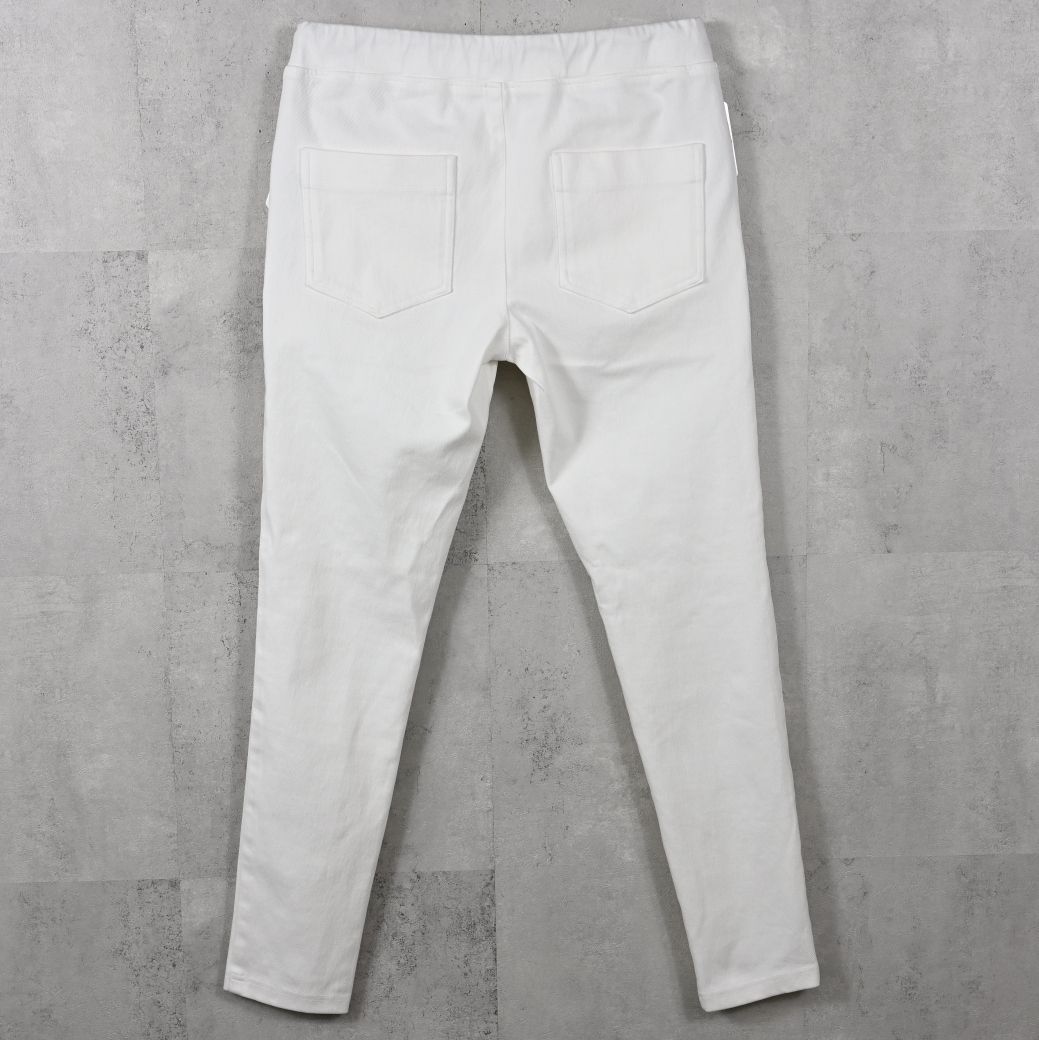 EX DENIM JERSEY EDGE PT / RC39-ST-014D / デニムジャージラインパンツ / ホワイト (2月上旬入荷予定)