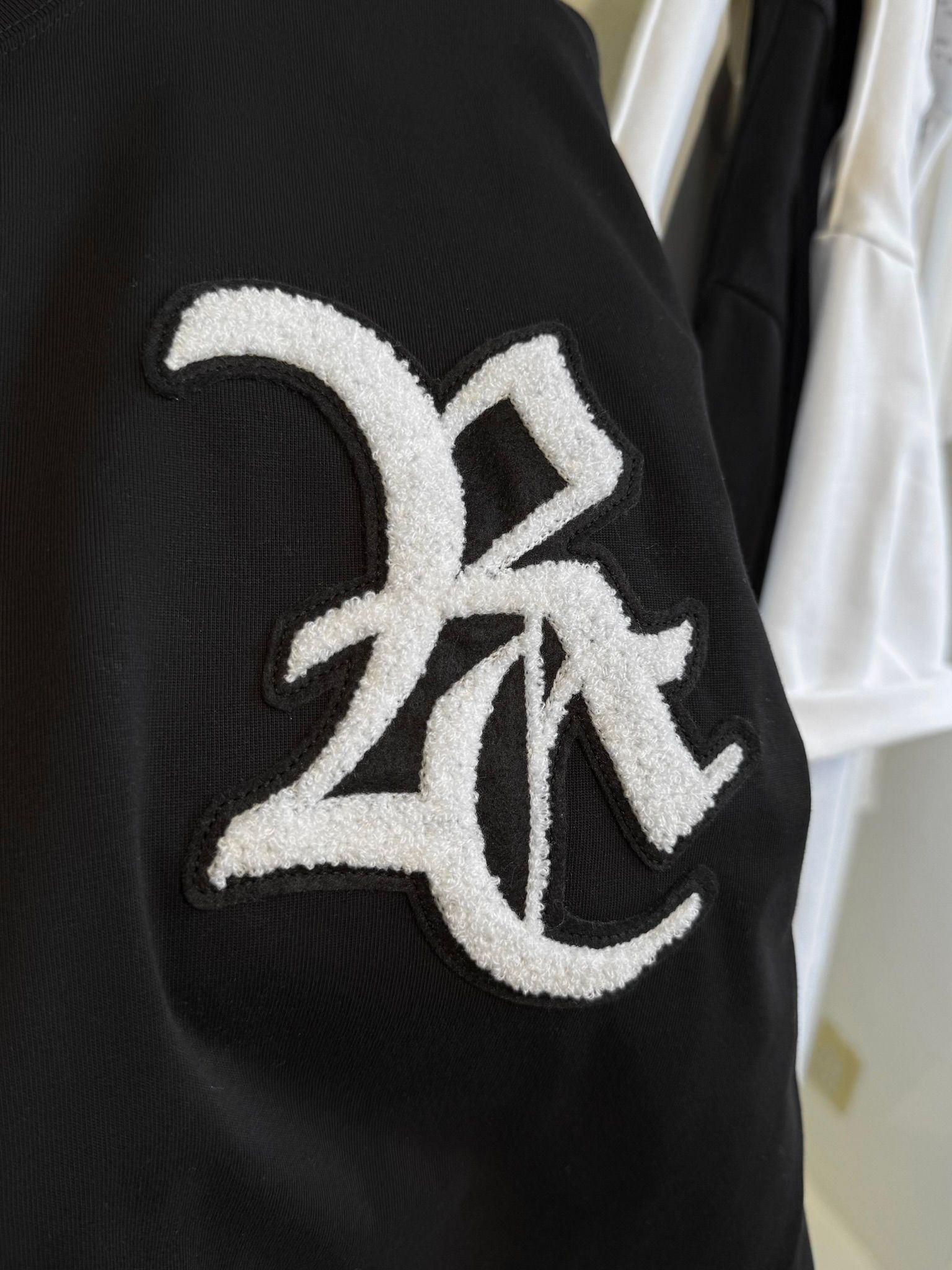 RC OVER TEE / RC40-T-006 / RCワッペンビッグTシャツ / ブラック×ホワイト (5月中旬入荷予定)