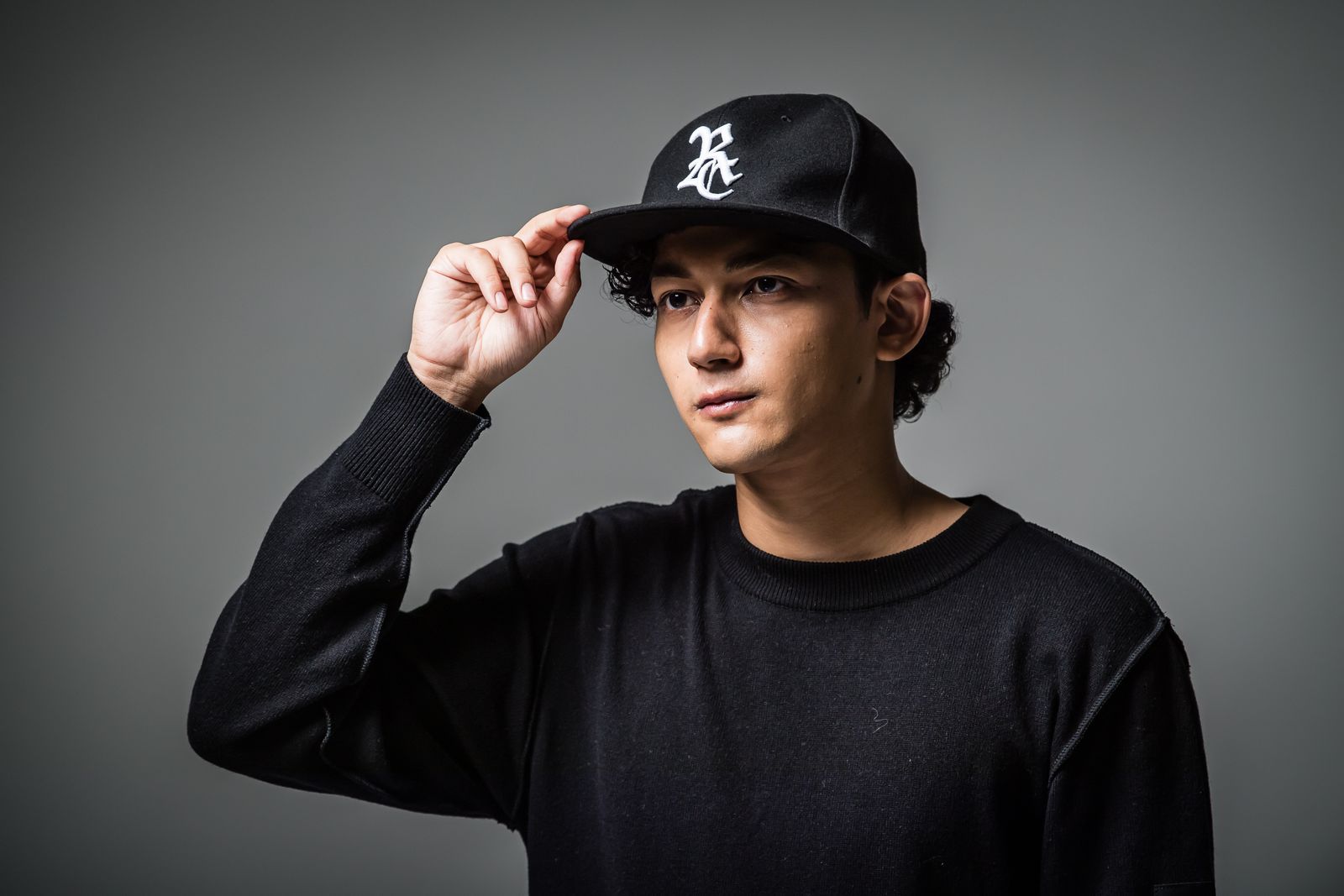 PLAIN WAVE RC BB CAP / RC30-CAP-001 / 刺繍ロゴベースボールキャップ / ブラック
