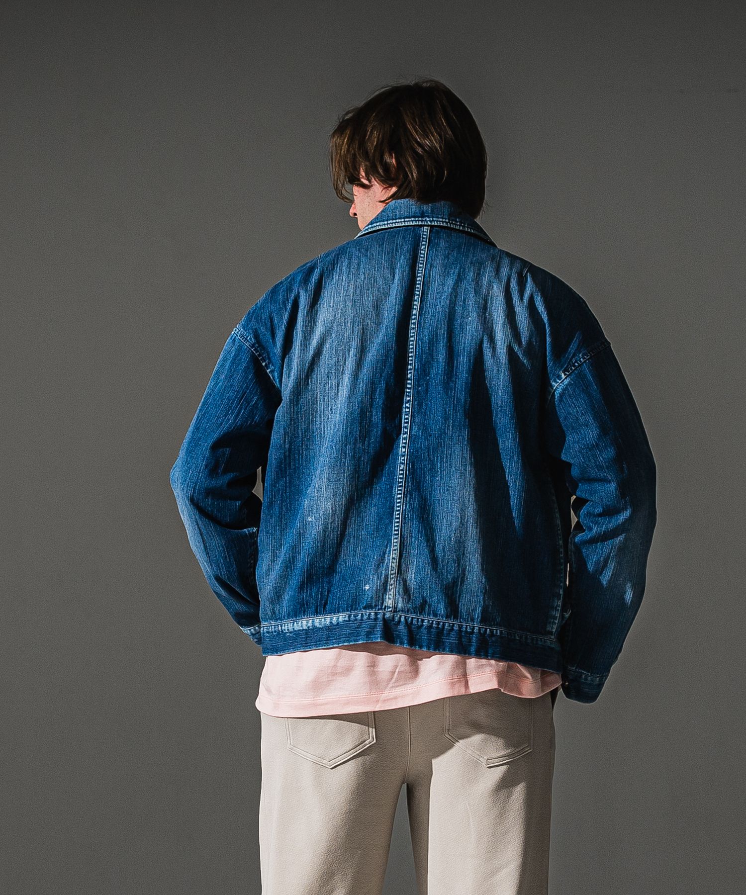 LDENIM AG FLIGHT JACKET / RC41-JK-001 / デニムフライトジャケット / ダークインディゴ (8月中旬入荷予定)