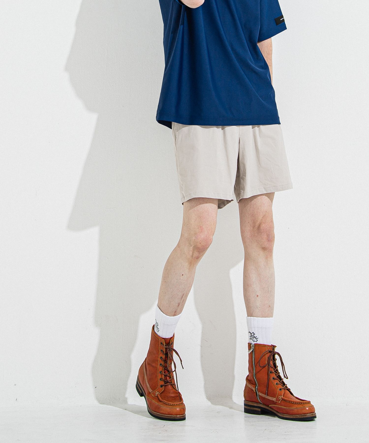 TV NYLON SHORTS / RC36-HP-004 / リラックスナイロンショーツ / グレージュ