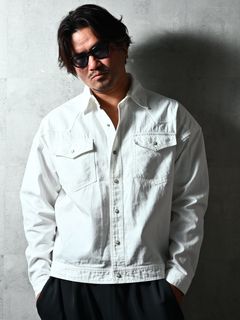 WESTAN JK / DP1-JK-004 / ウエスタンシャツジャケット / ホワイト (3月中旬入荷予定)