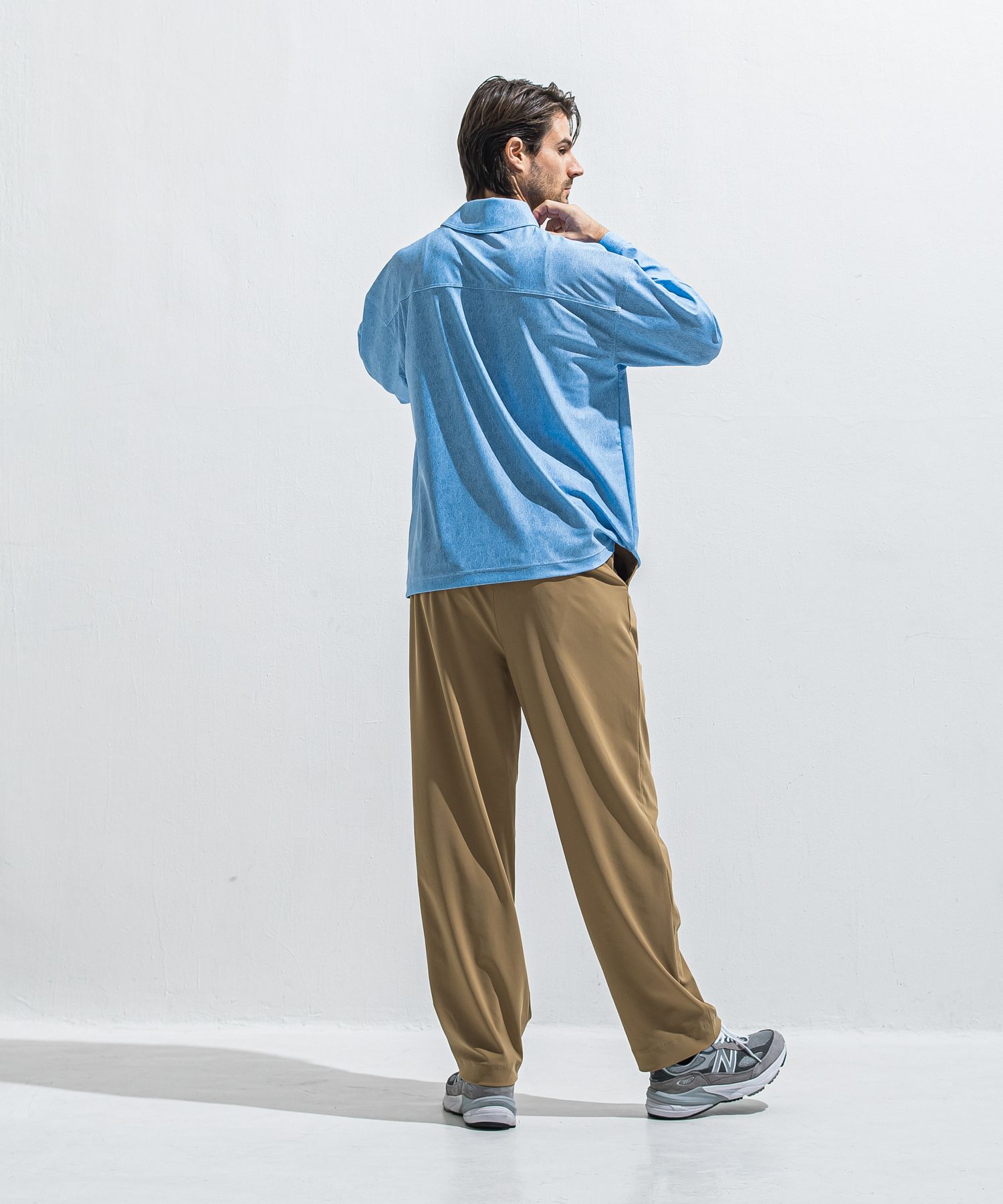 BEN PANTS / RC40-ST-038 / スーパーワイドパンツ / ブラウン (5月中旬入荷予定)