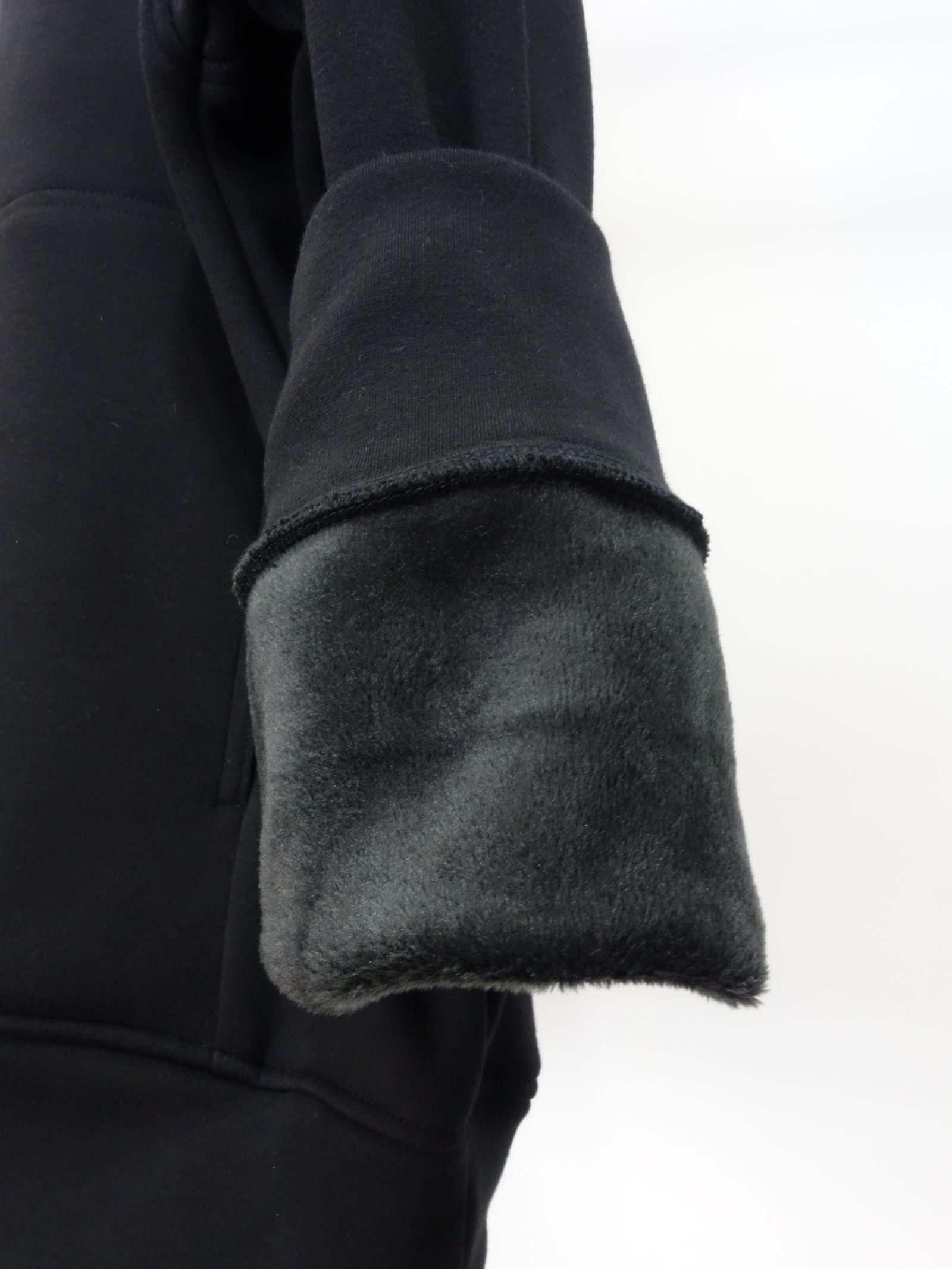 【コラボモデル第4弾】 BOX LOGO BOA FLEECE LOOSE HOODIE / RC18-C-009 / オーバーサイズパーカー / ブラック