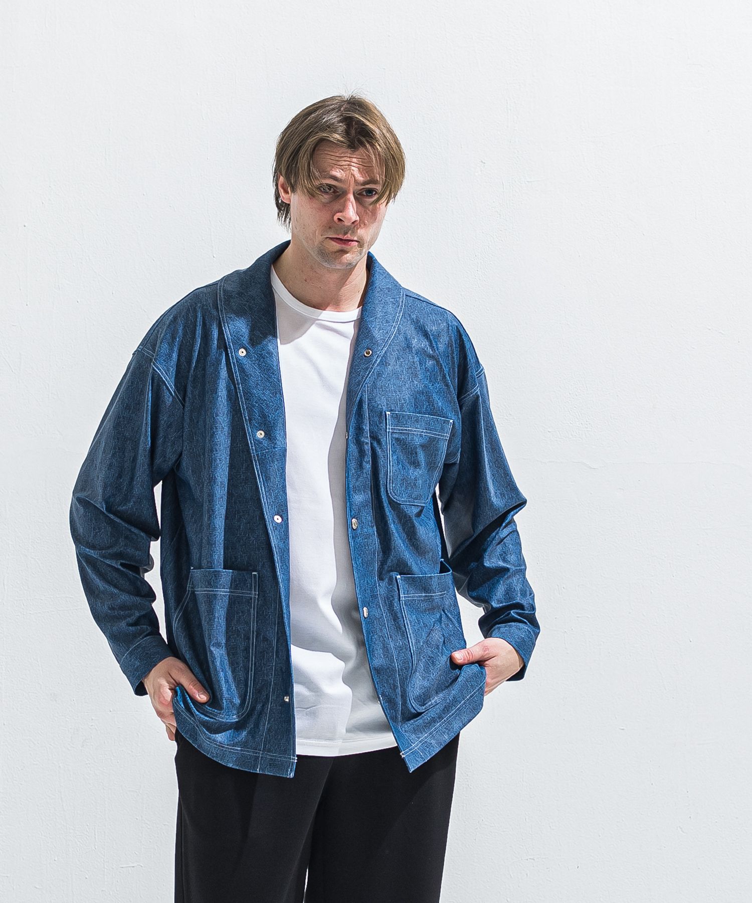 RUSH CAVER ALL / RC40-JK-002 / ラッシュガードカバーオール / ダークインディゴ (5月中旬入荷予定)