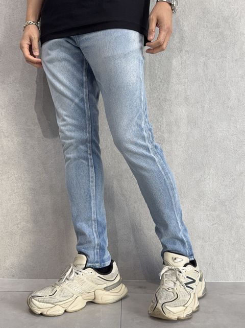 MICK DENIM JERSEY / RC37-ST-020 / デニムジャージテーパードパンツ / ライトインディゴ
