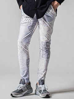 CHRIS EASY TUCK PANTS / RC39-ST-016T / ナイロンイージータックパンツ / バンダナグレー (3月上旬入荷予定)