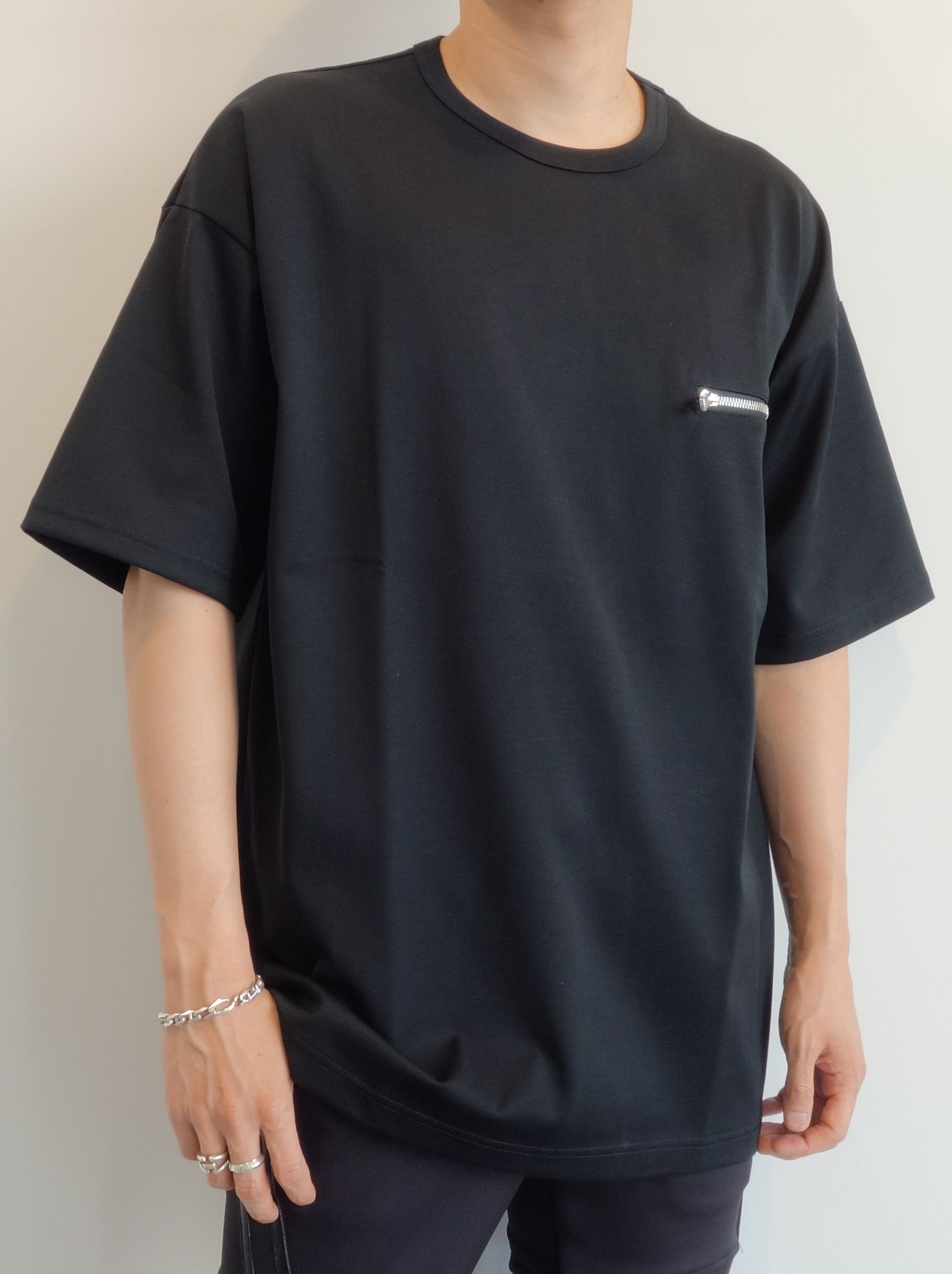 FASTENER POCKET LOOSE TEE / RC24-T-007 / ビッグTシャツ