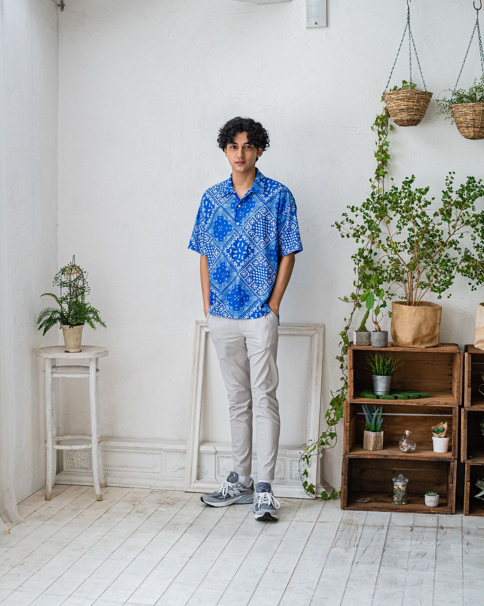 CHRIS EASY PANTS / RC32-ST-016 / イージーパンツ / グレージュ