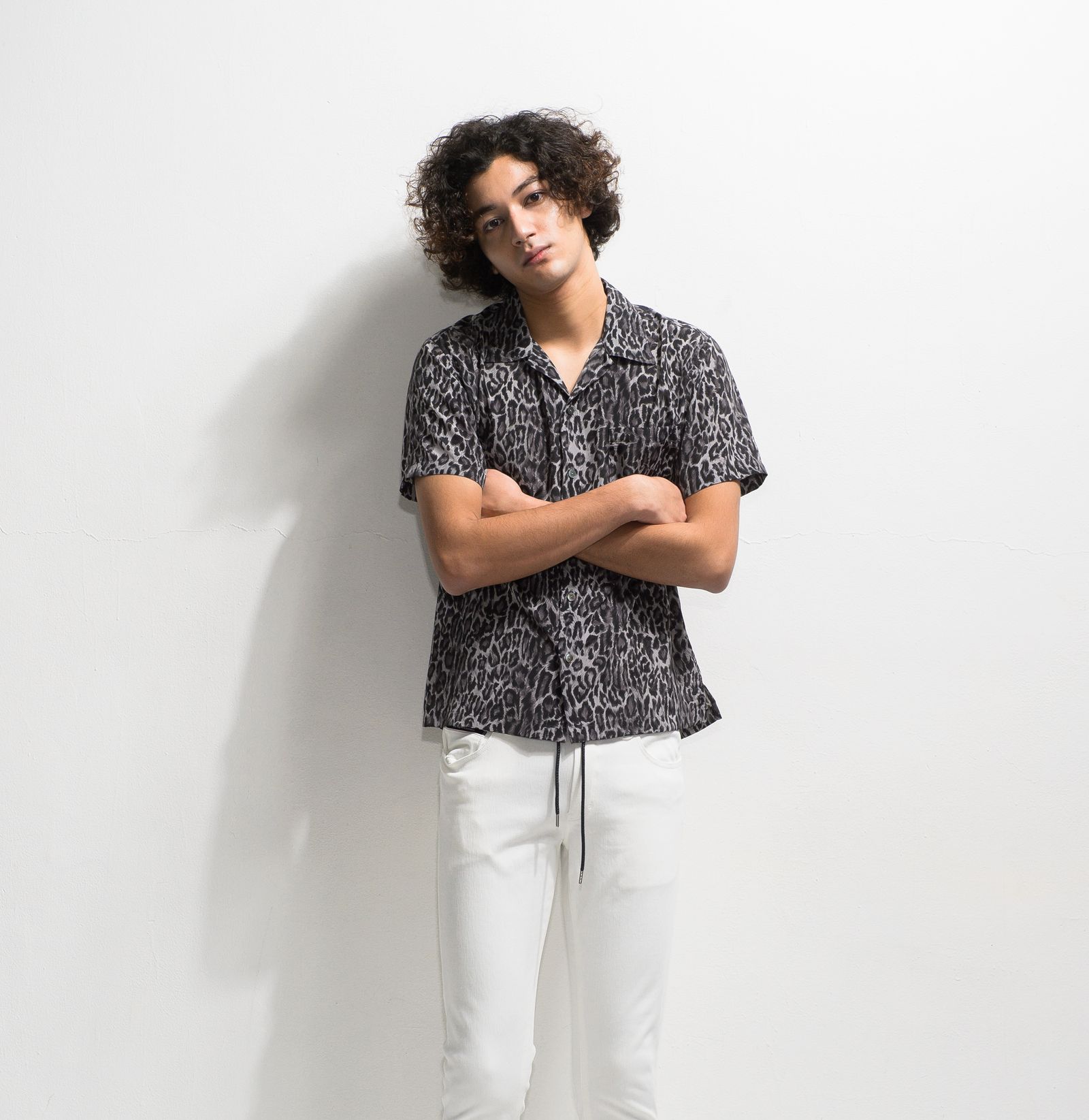 RES RALIQUE  レオパード柄コート　ダブルボタン　レラリック RESOUND CLOTHING - 【※期間限定販売※】 LEOPARD SHIRT / RC20