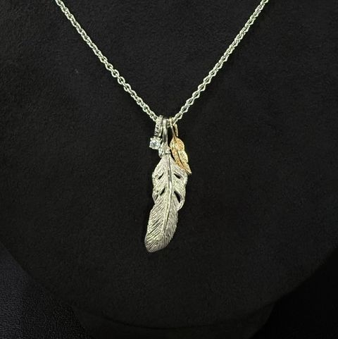 ラファエルペンダント / VLP186 / フェザーネックレス