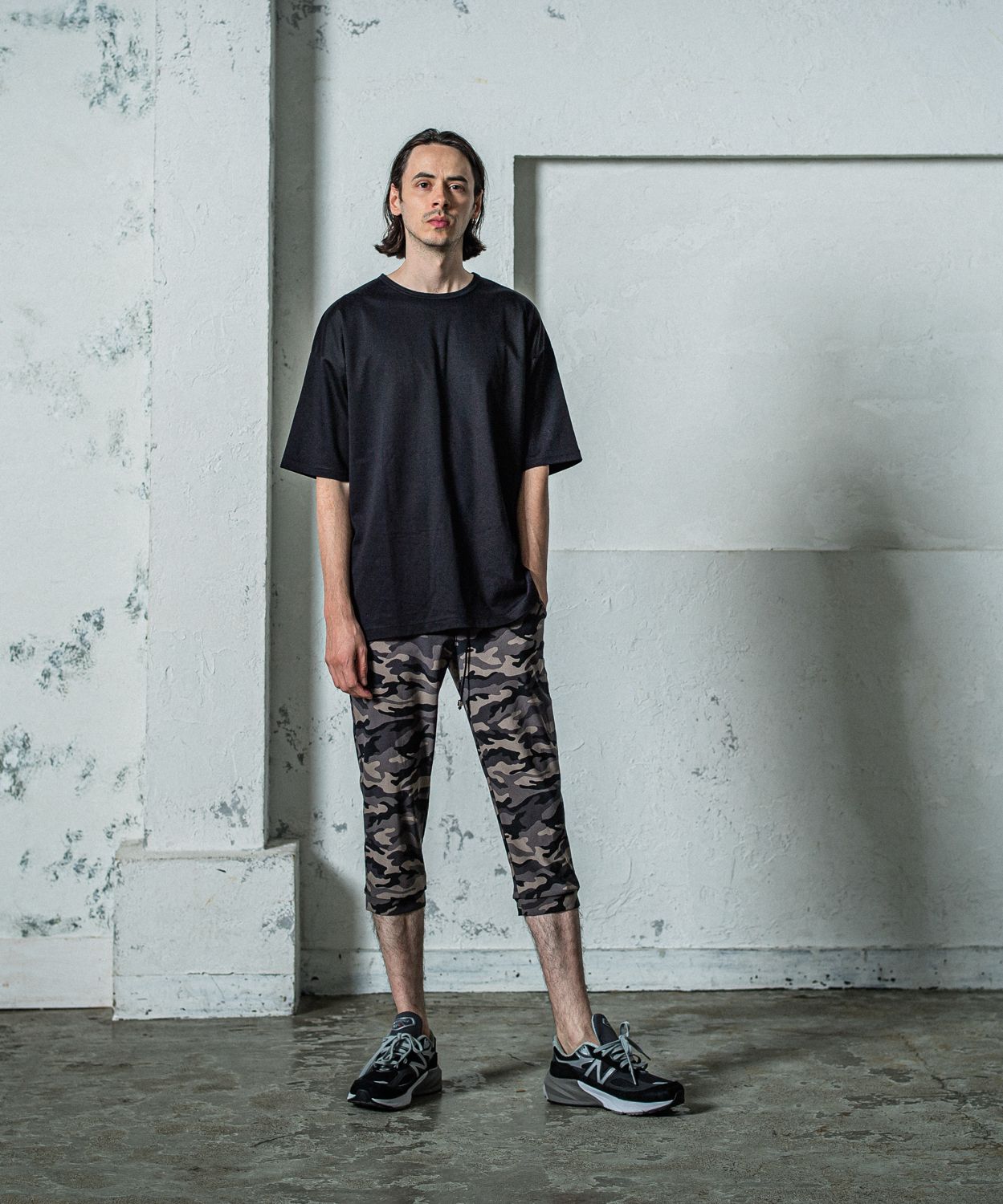 FINEST BASIC LOOSE T / RC35-T-007 / 最高品質コットンビッグTシャツ / ブラック