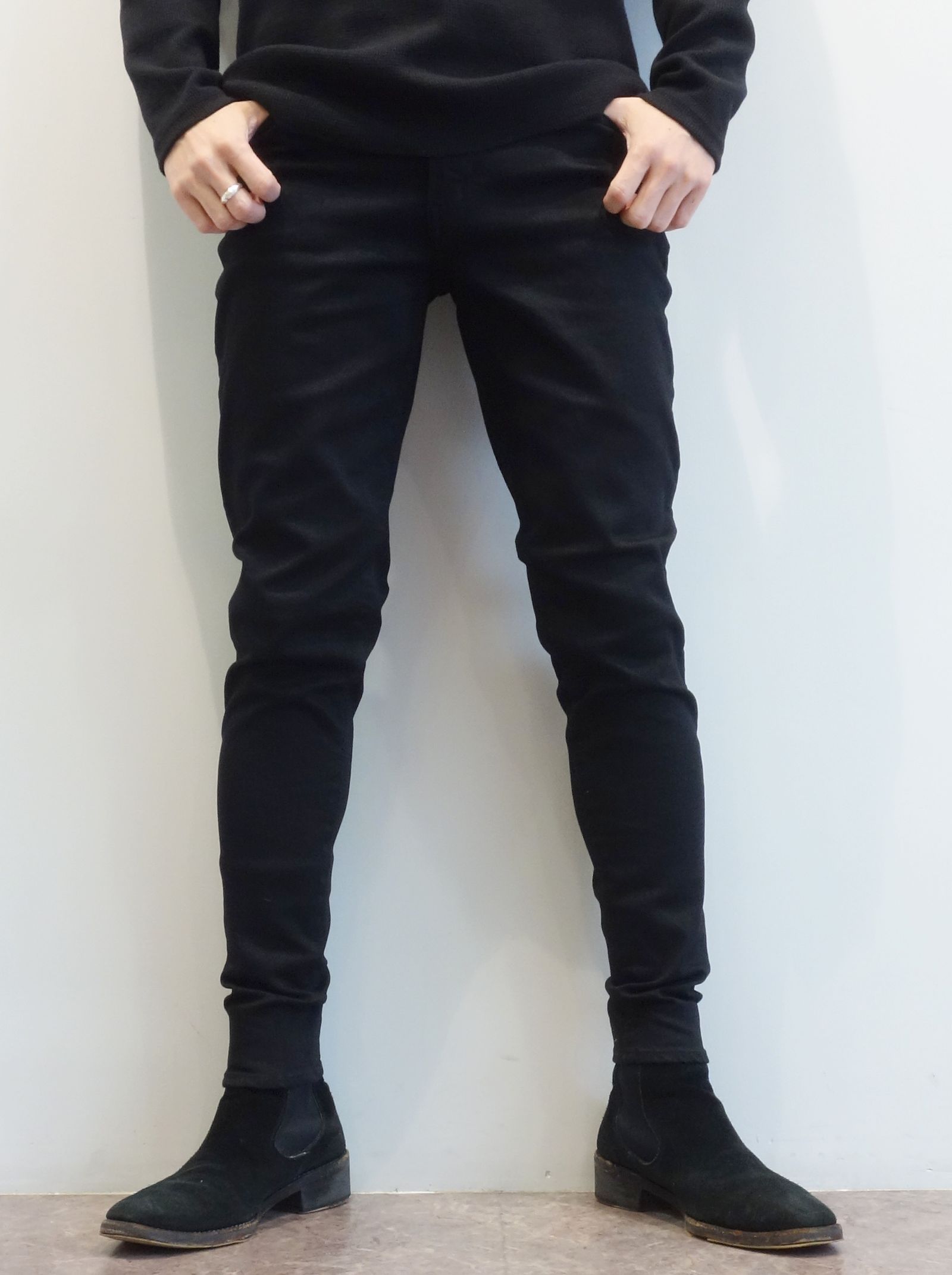 OR SKINNY JEANS / OR2-SK-002 / スキニーデニム / ブラックワンウォッシュ (7月中旬入荷予定)