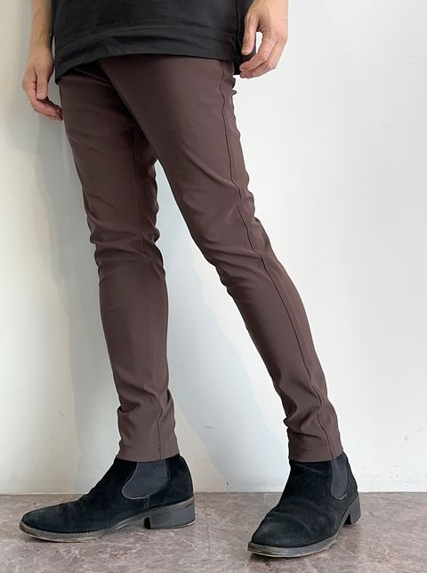 OX JERSEY SL TUCK PANTS / OR2-ST-008 / イージータックパンツ / ブラウン