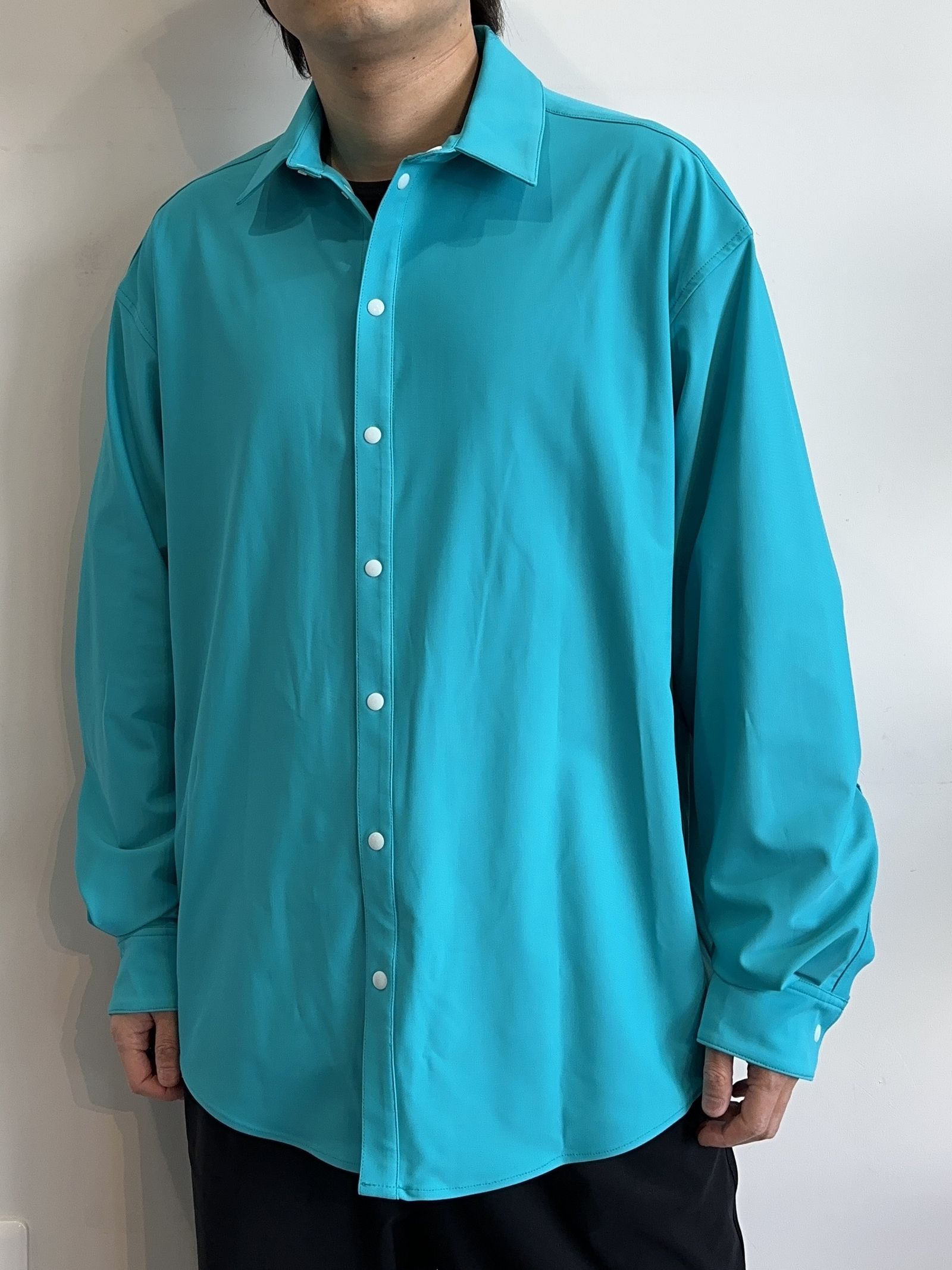 RUSH JACK SHIRTS / RC40-SH-001 / オーバーサイズラッシュガードシャツ / ターコイズ (4月中旬入荷予定)