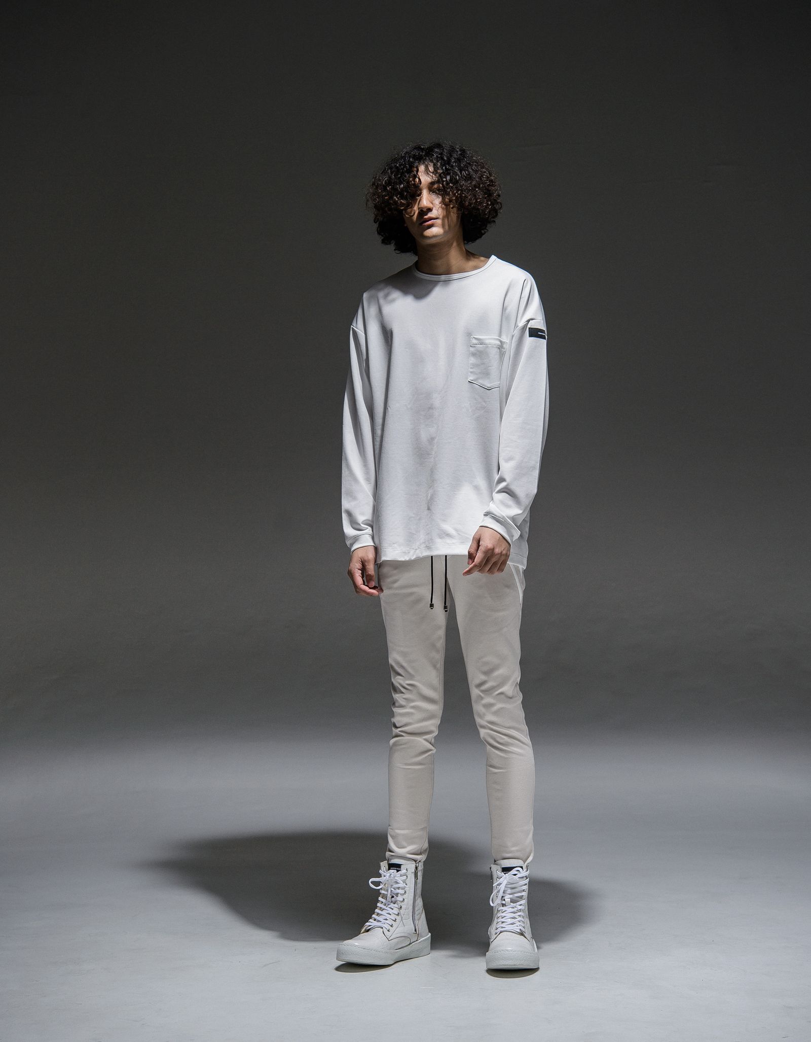 DOUBLE LOOSE POCKET LONG TEE / RC21-T-003 / ロングスリーブTシャツ