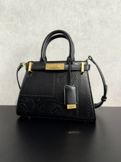 Jeanne 250MM / トートショルダーバッグ / ブラックペイズリー