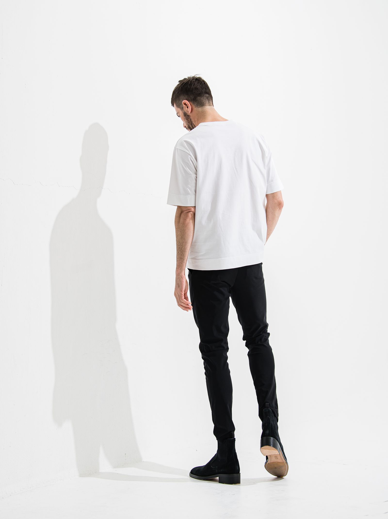 OX JERSEY SL TUCK PANTS / OR2-ST-008 / イージータックパンツ / ブラック