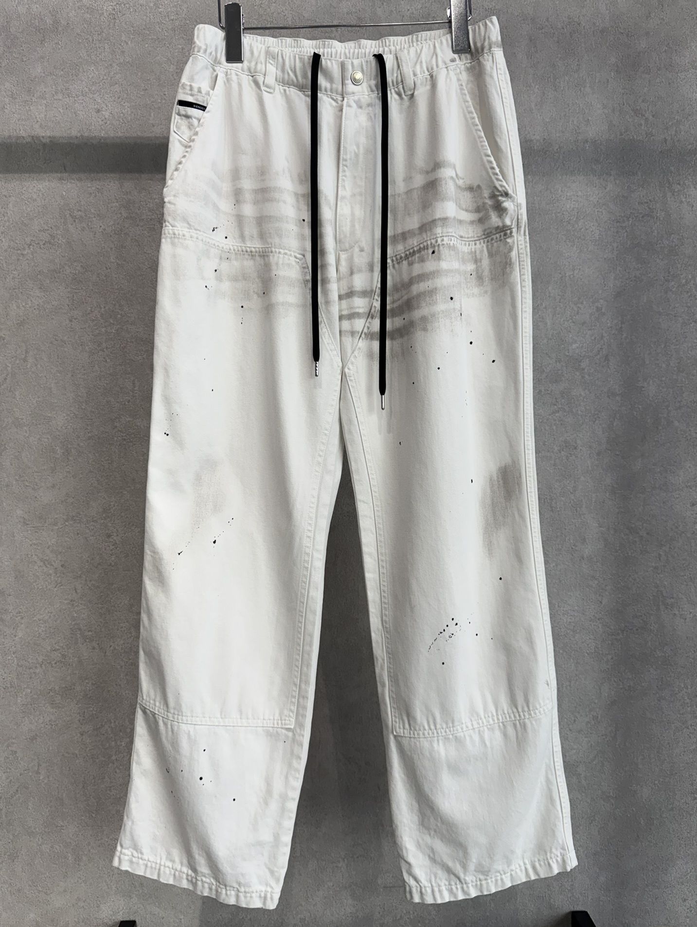 DOUBLE KNEE PT / RC39-ST-041 / ダブルニーワイドデニムパンツ / ホワイトユーズド