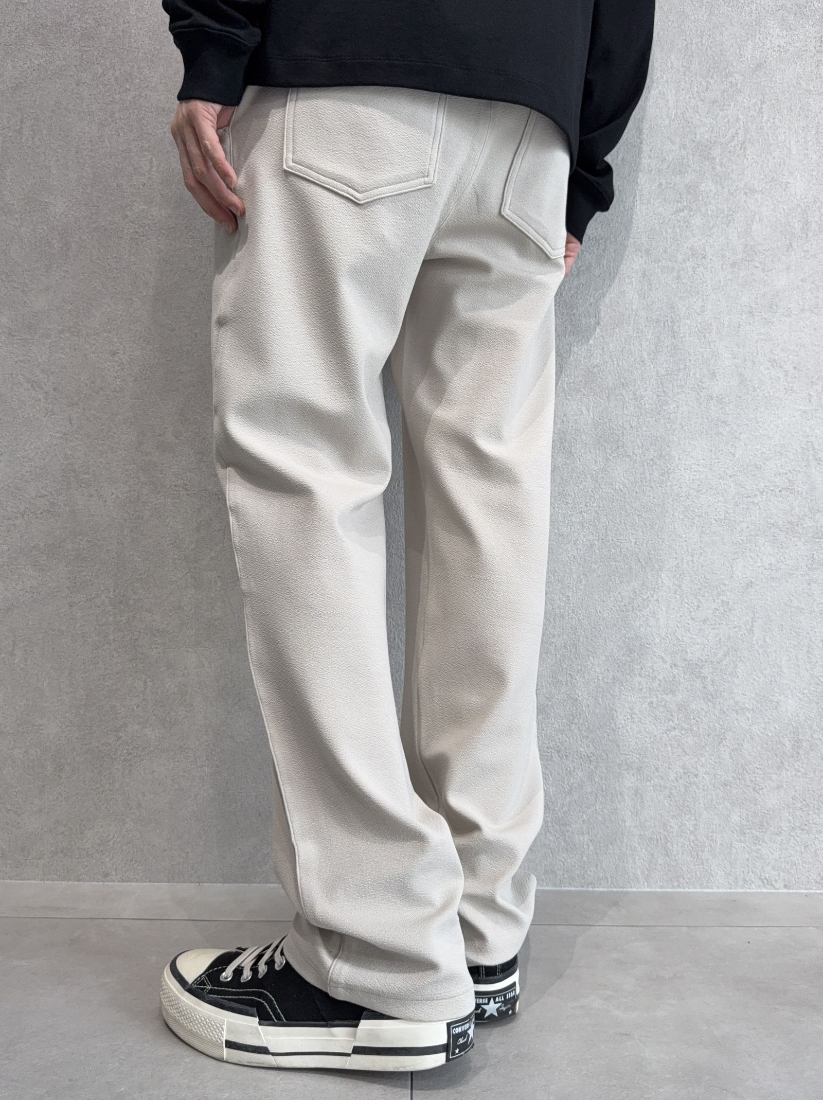 CHRIS EASY WIDE TUCK PANTS / RC41-ST-016WT / セミワイドタックパンツ / ブリスターベージュ