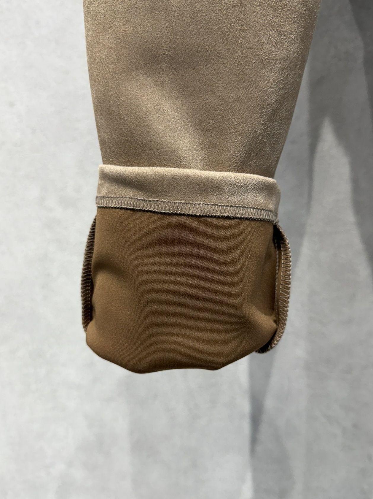 CHRIS EASY SUEDE TUCK  PANTS / RC38-ST-016T / スエードイージータックパンツ / ブラウン