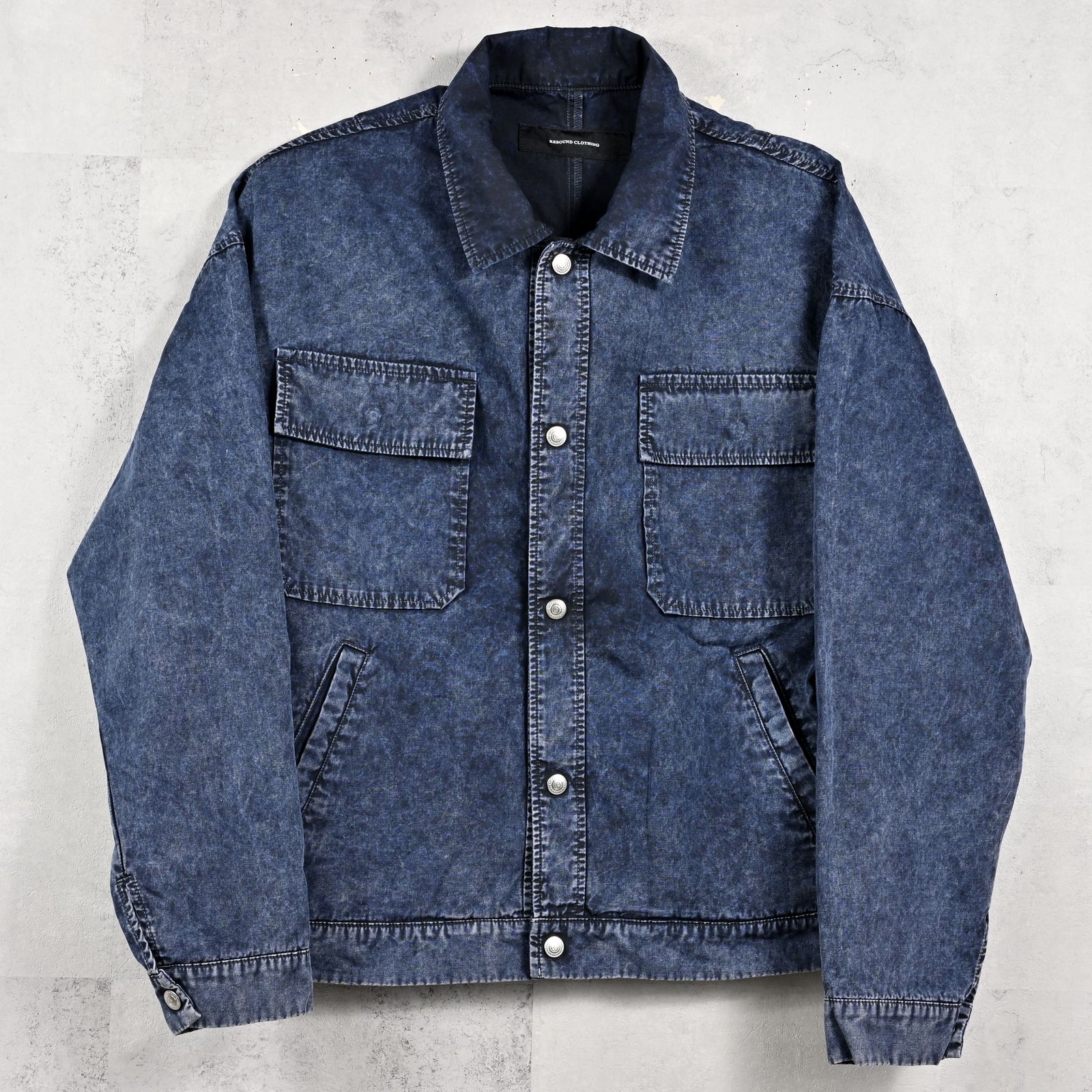 FIELD SHIRT JK / RC39-SH-004 / ミリタリーシャツジャケット / ブラック (2月中旬入荷予定)