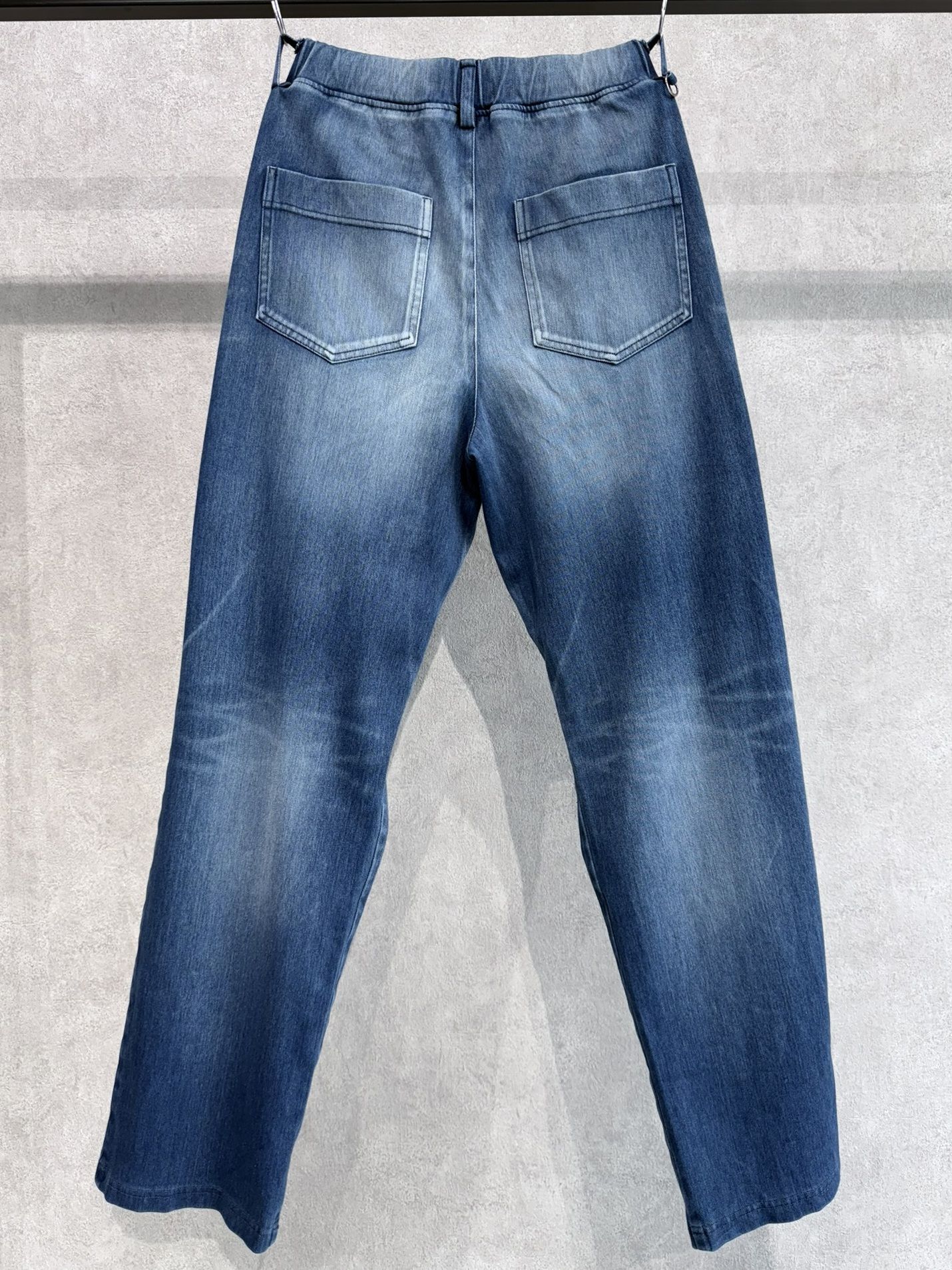 DENIM JERSEY WIDE PT / RC36-ST-016WTD / ライトオンスデニムジャージワイドパンツ / ダークインディゴ