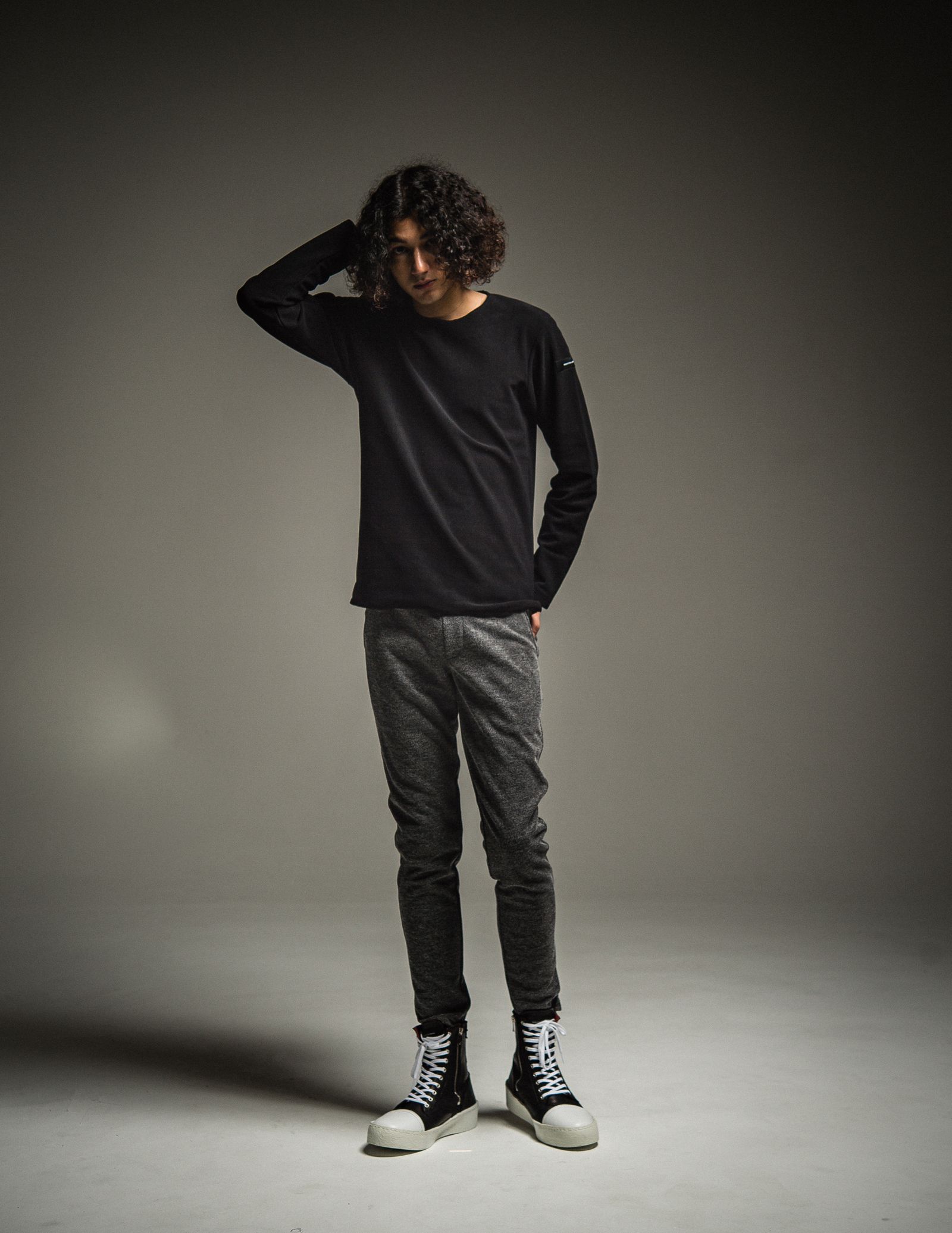CHRIS EASY TWEED PANTS / RC22-ST-016 / ツイードイージーパンツ