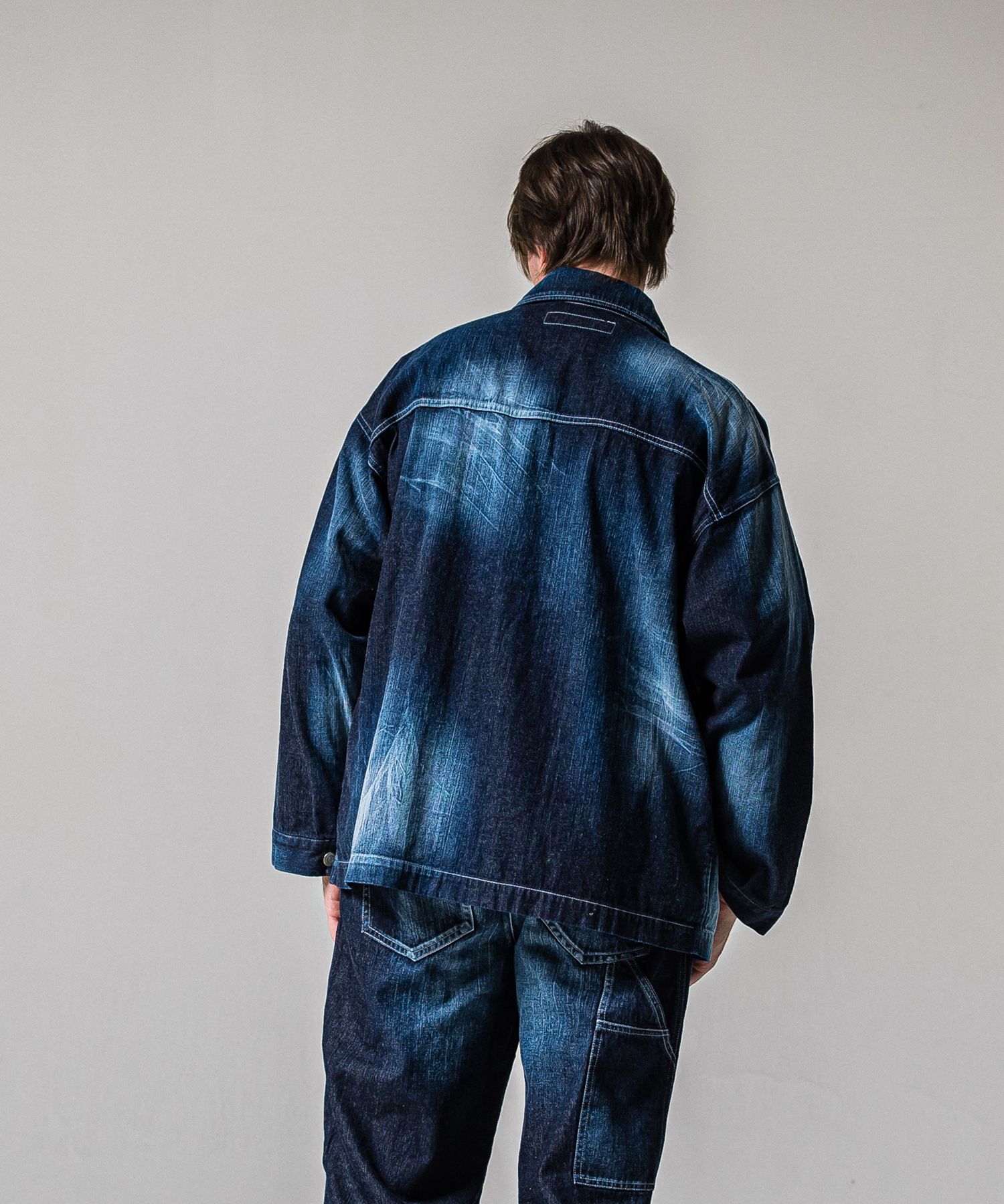 RC CAVER ALL / RC39-JK-004 / デニムカバーオール / ダークインディゴ (2月中旬入荷予定)