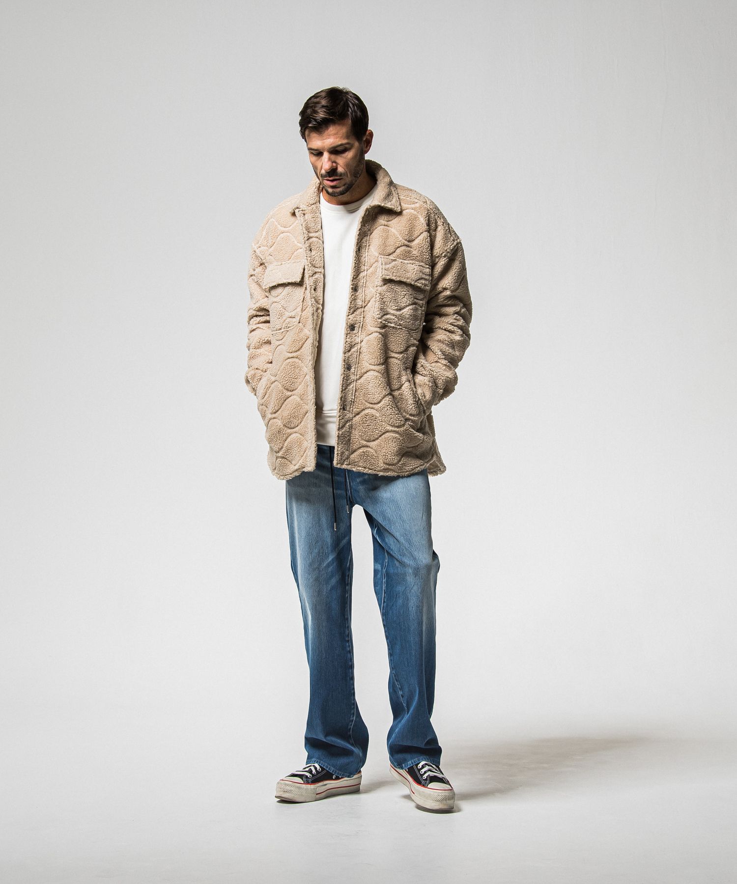 CPO BOA SHIRTS JK / RC38-JK-006 / ボアCPOシャツジャケット / ブラウン (11月上旬入荷予定)