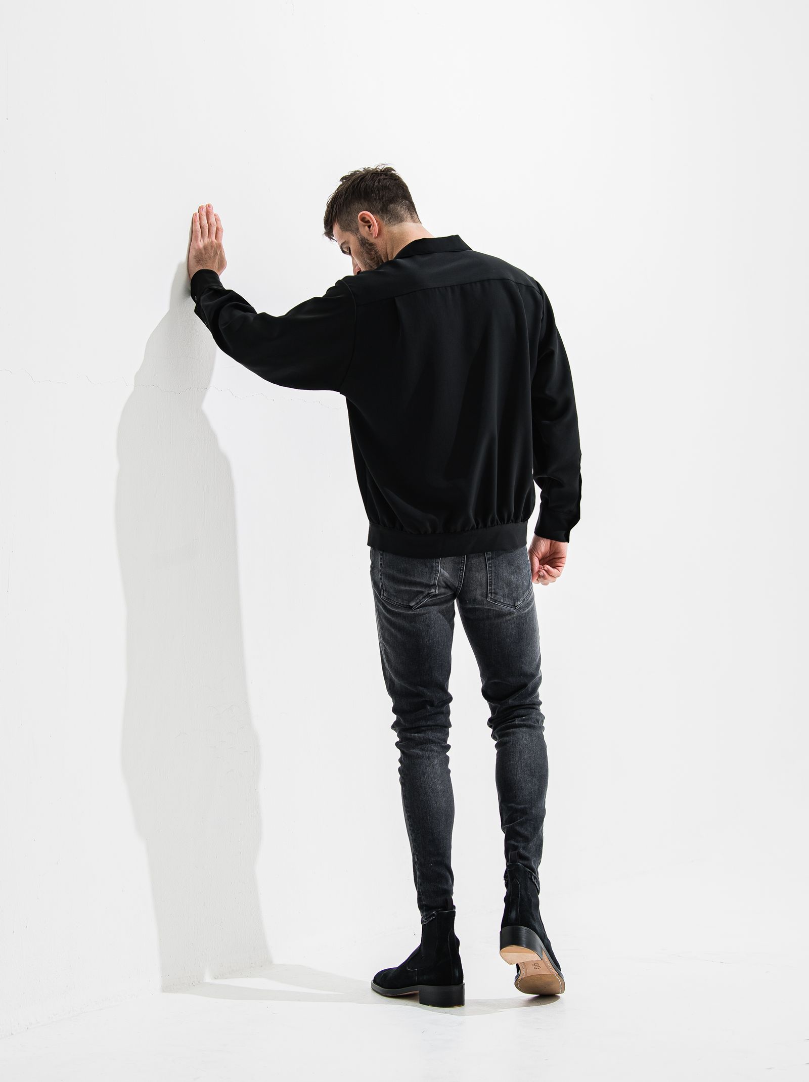 OR SKINNY JEANS / OR2-SK-002 / スキニーデニム / ブラックユーズド (7月中旬入荷予定)