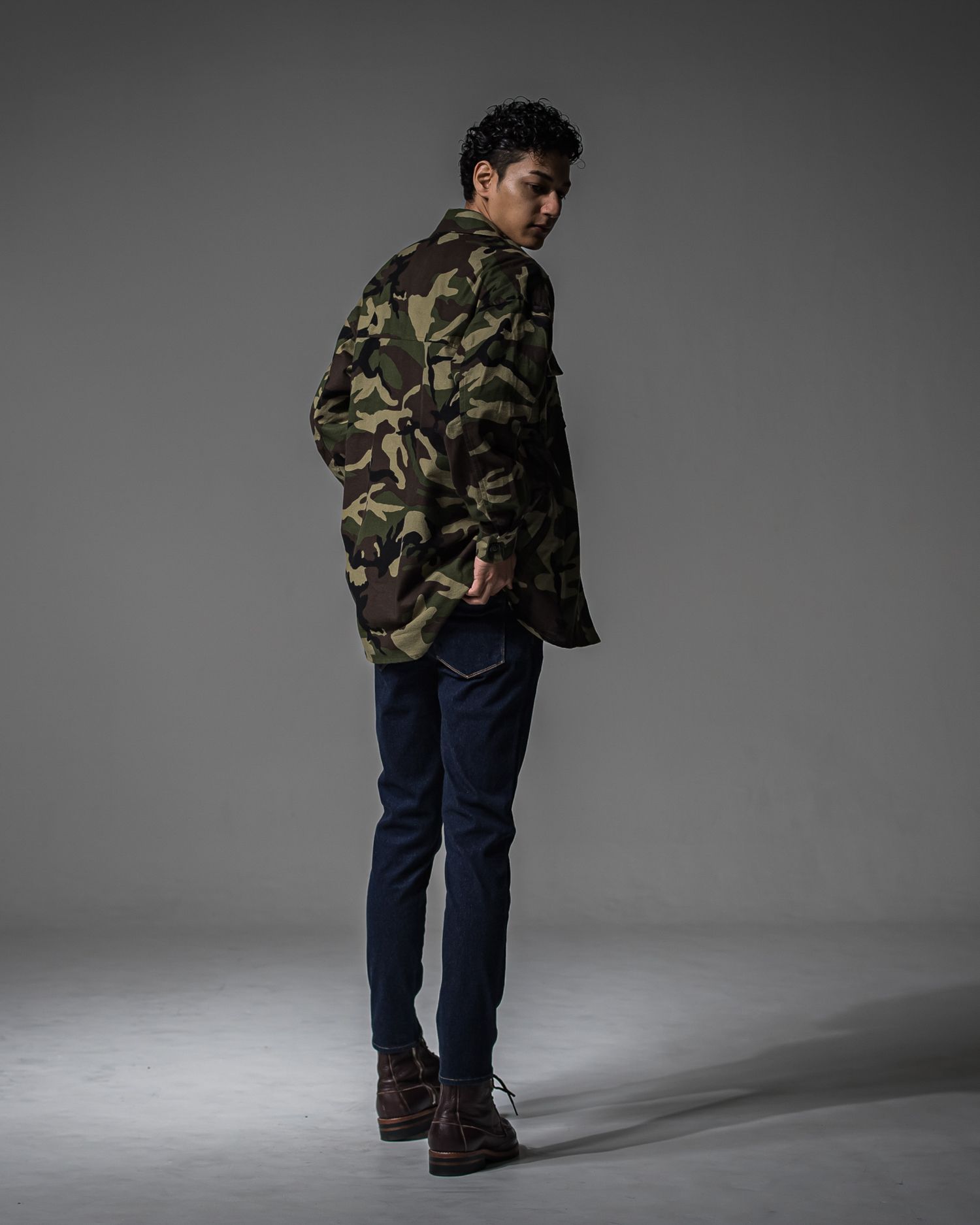 MICK DENIM JERSEY / BASIC-ST-020 / デニムジャージテーパードパンツ / インディゴワンウォッシュ (9月上旬入荷予定)