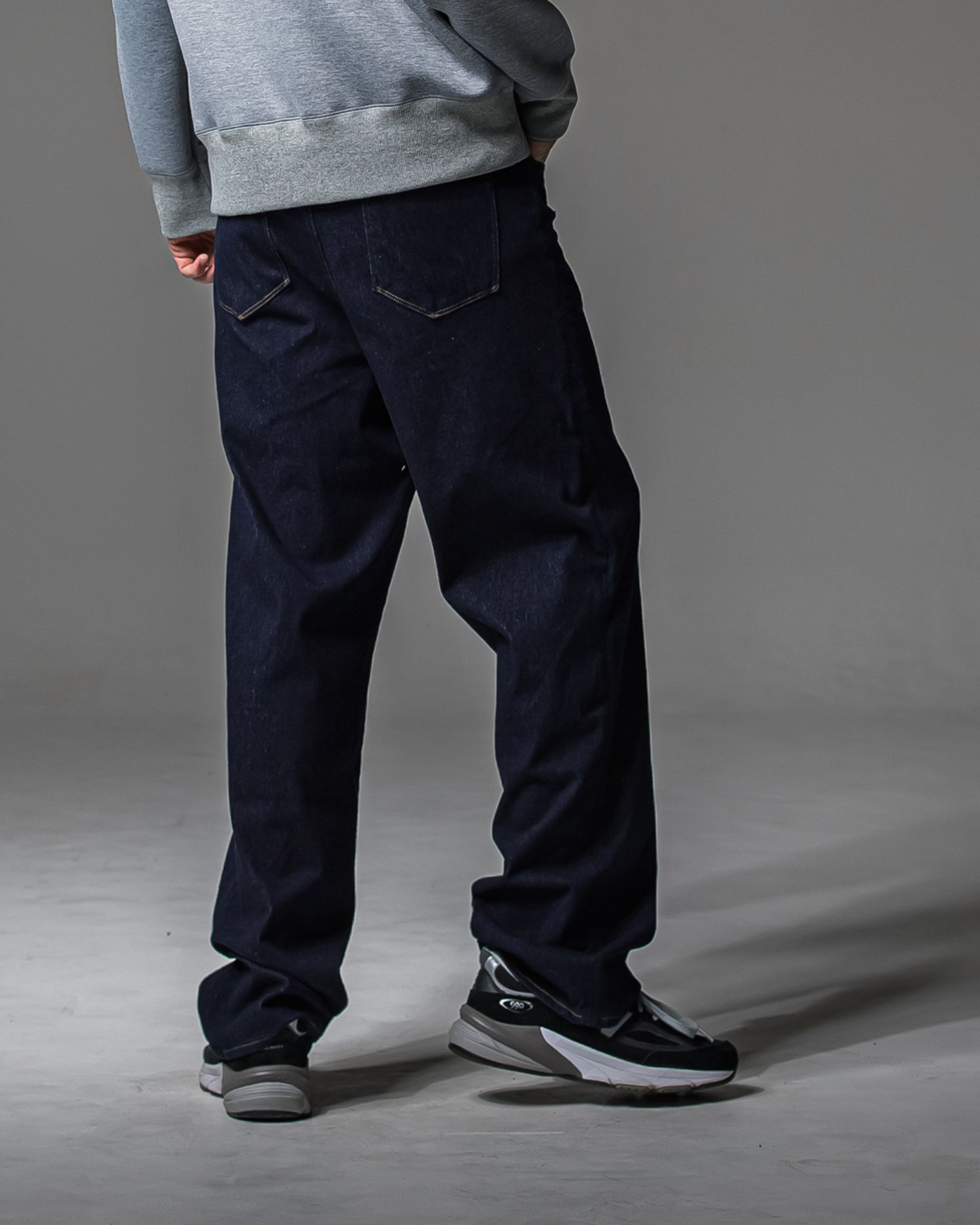 KING DENIM JERSEY / BASIC-ST-005 / デニムジャージ バギーワイドパンツ / インディゴワンウォッシュ