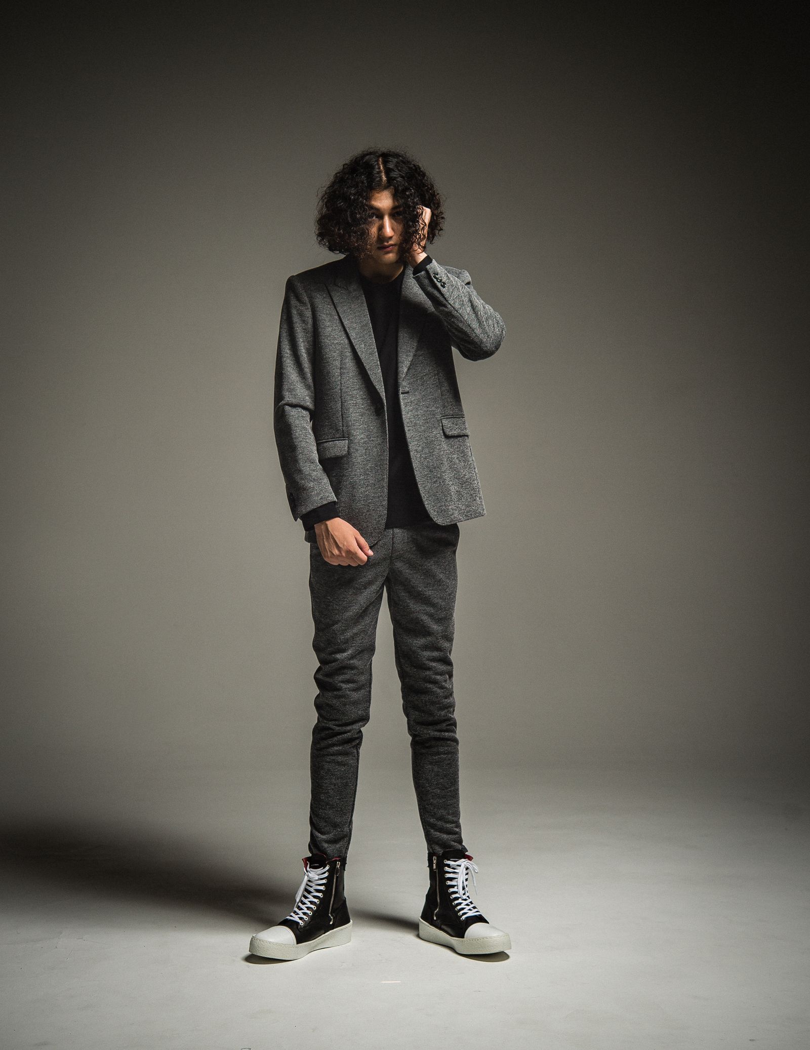 CHRIS EASY TWEED PANTS / RC22-ST-016 / ツイードイージーパンツ