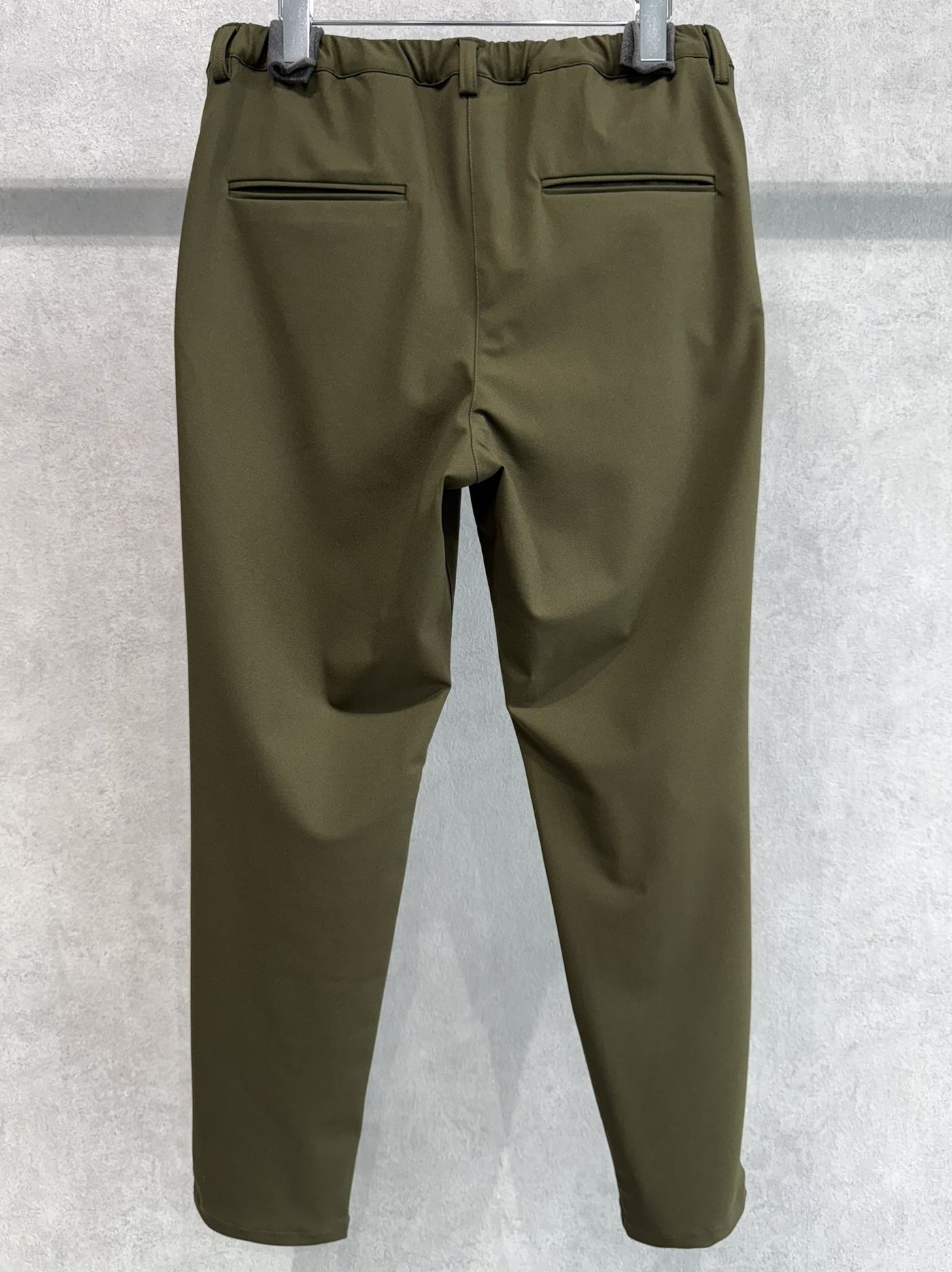 PAT WIDE EASY PANTS / RC37-ST-036BN / ワイドテーパードパンツ / オックス カーキ