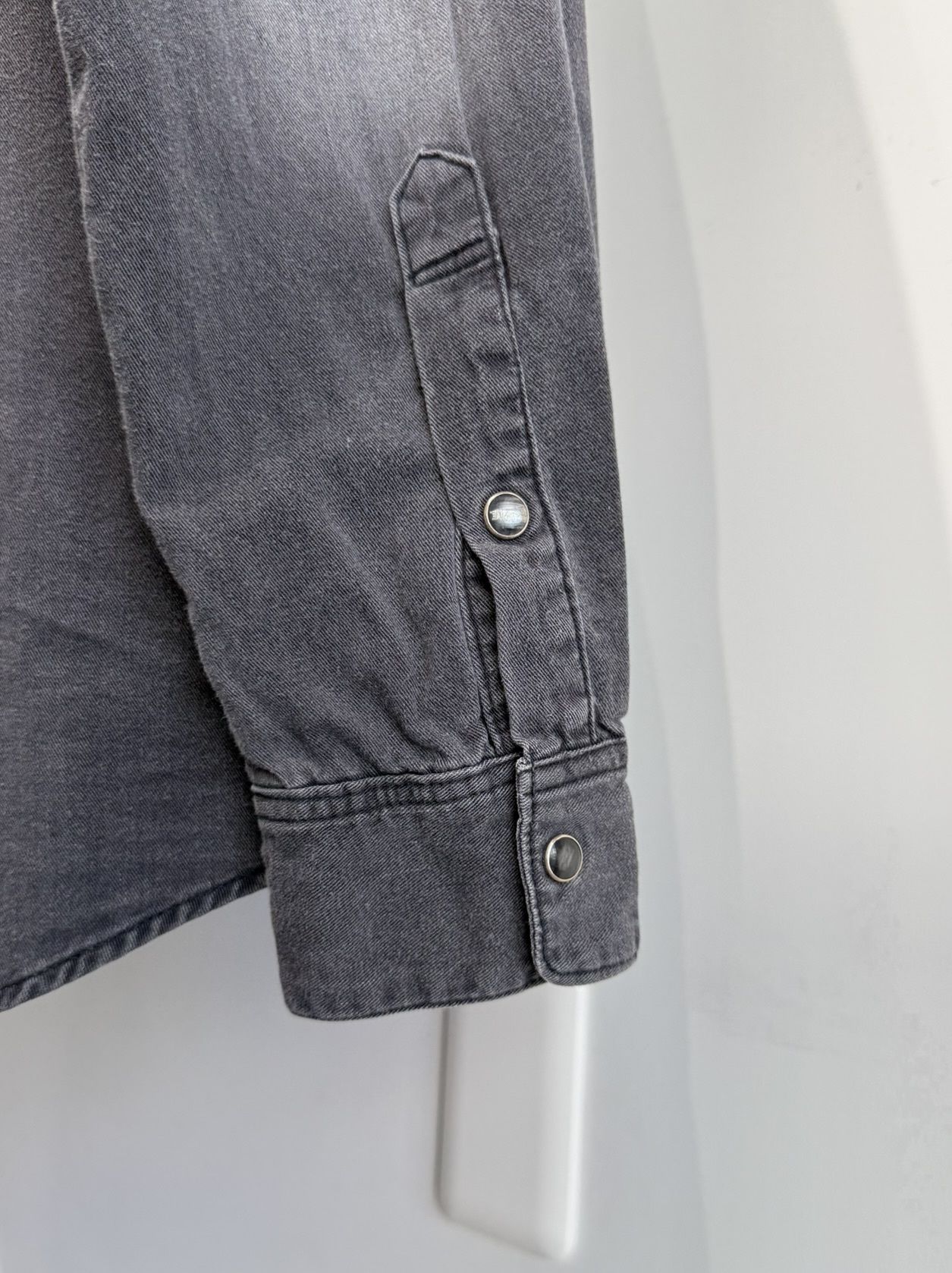 DENIM JACK SHIRTS / RC35-SH-001D / オーバーデニムシャツ / ブラックユーズド