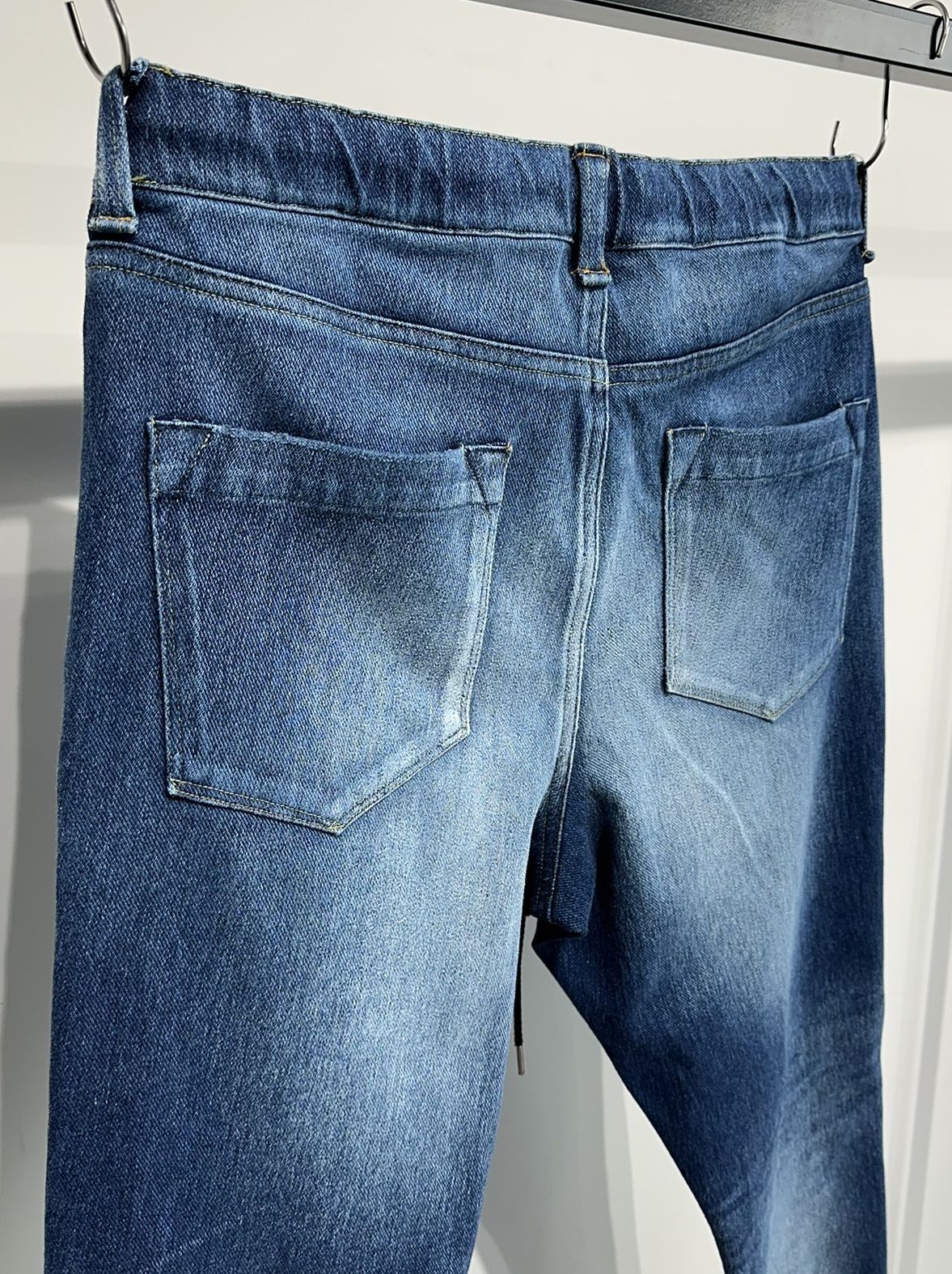 MICK DENIM JERSEY / RC38-ST-020 / デニムジャージテーパードパンツ / インディゴユーズド (12月上旬入荷予定)