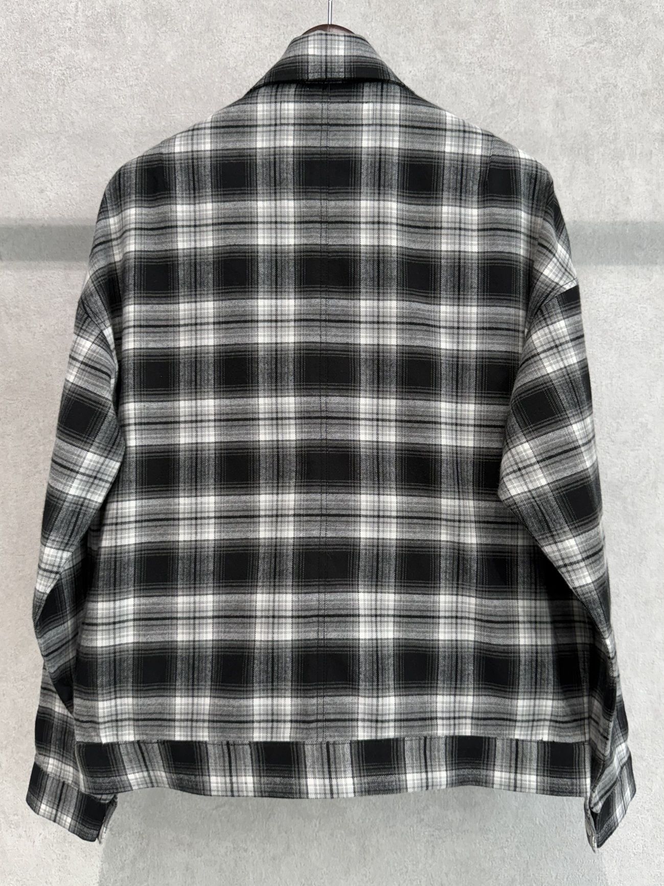 CHECK SHIRT JACKET / RC41-SH-003 / チェックシャツジャケット / ブラック