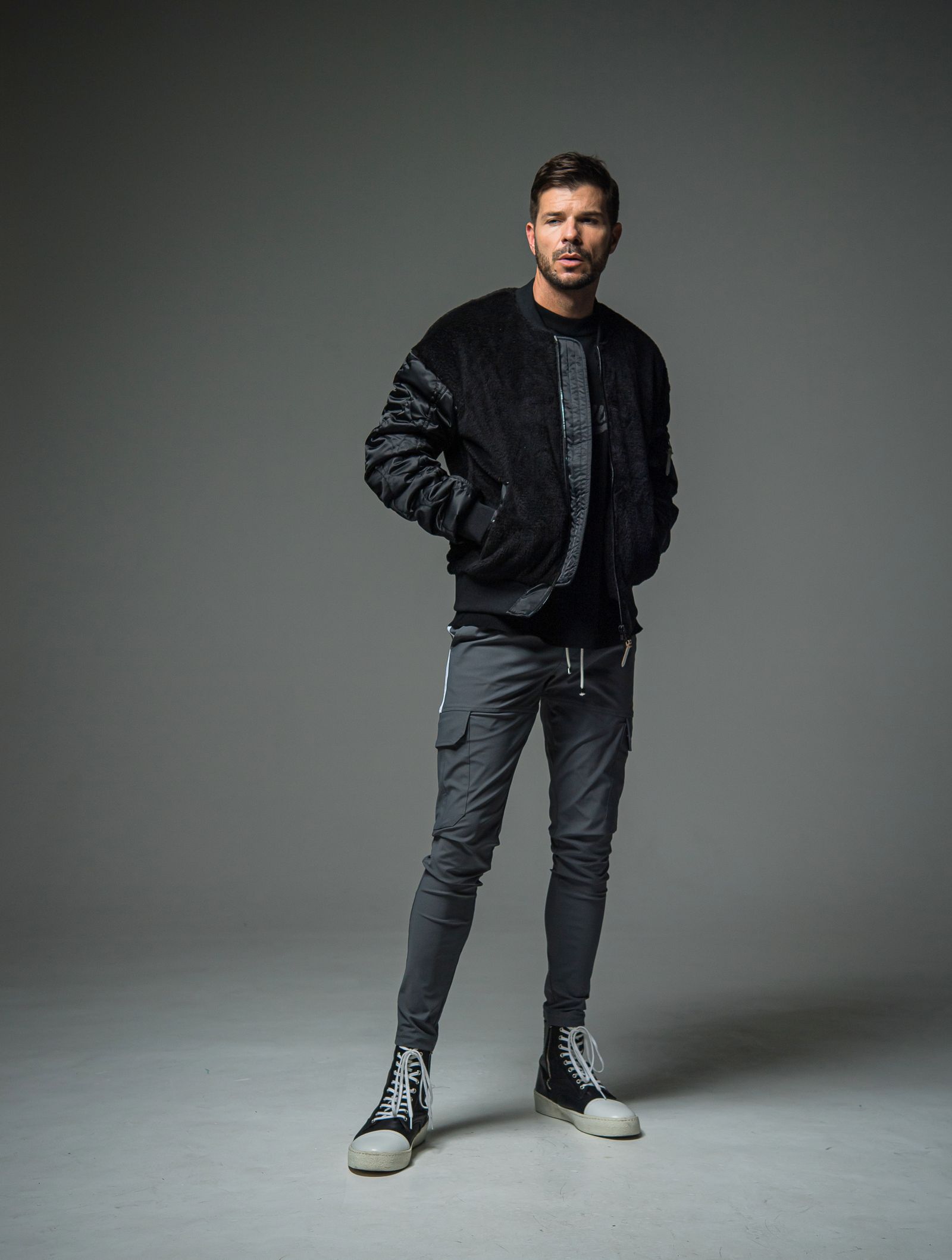 DAVID JACKET / RC29-JK-003 / MA-1 / ボアブラック