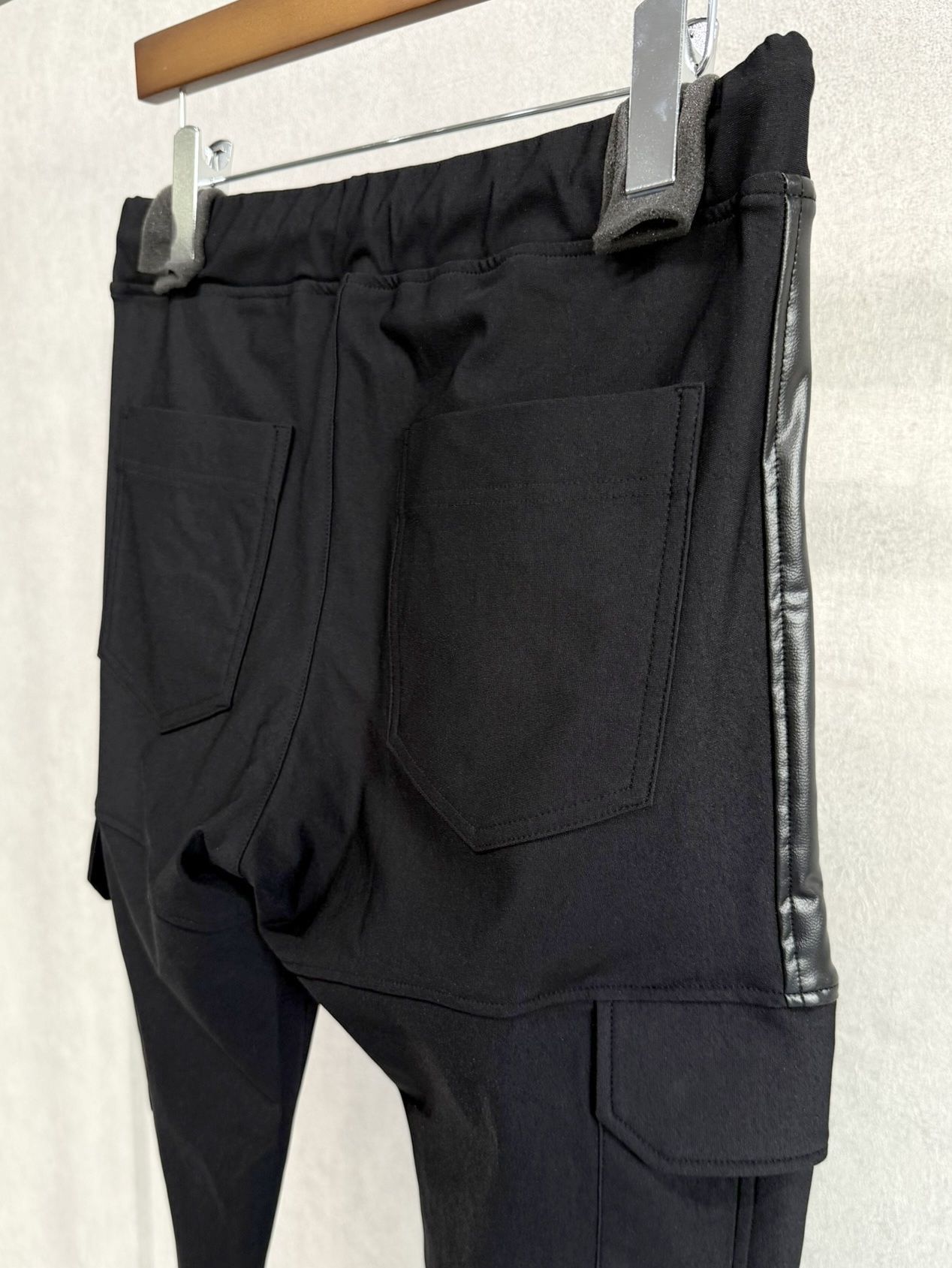 DARRELL HEAT CARGO PT / RC38-ST-010H / 裏起毛カーゴラインパンツ / ブラック