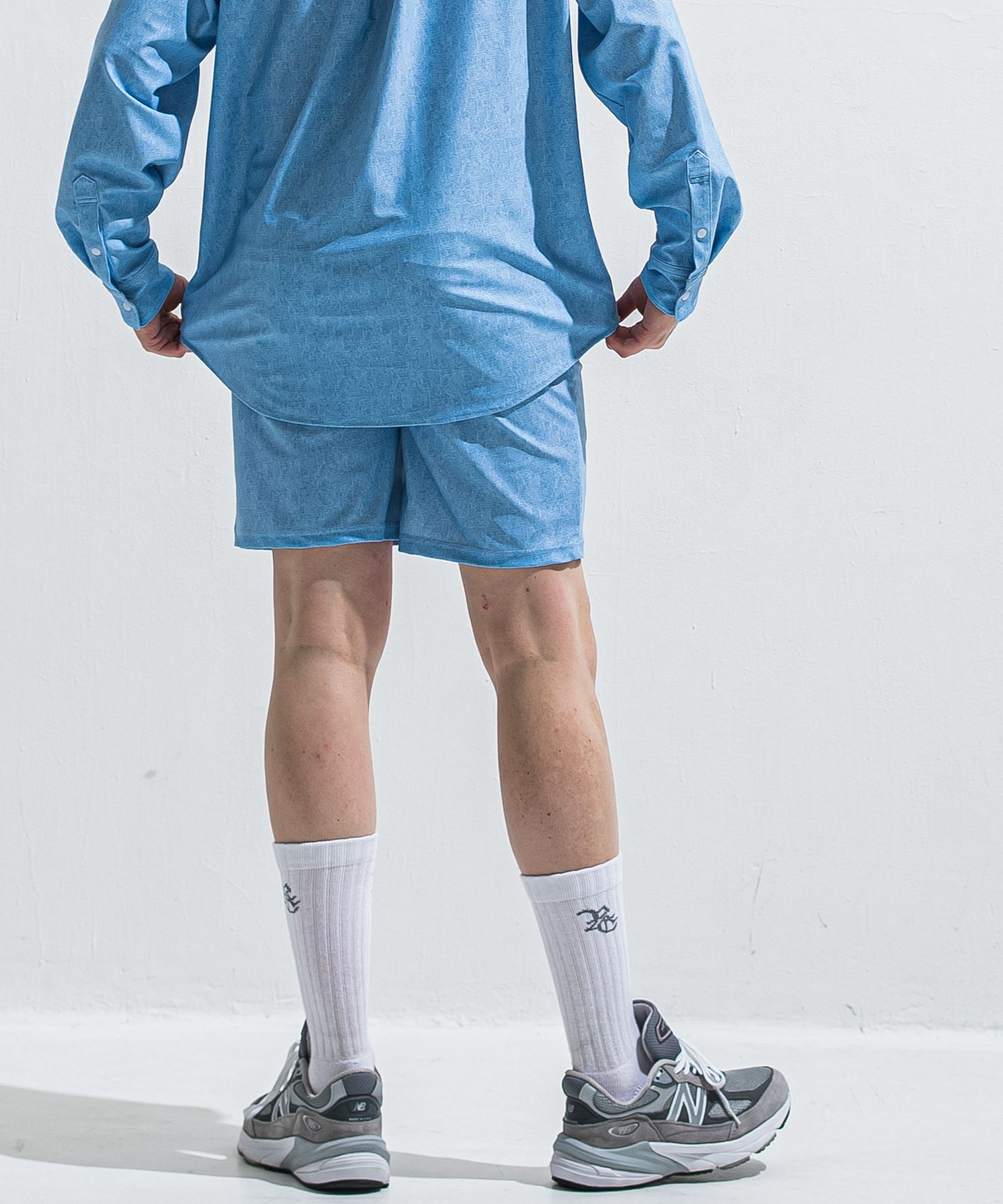 RUSH SHORTS / RC40-HP-003 / ラッシュガードデニムショーツ / ライトインディゴ (5月下旬入荷予定)