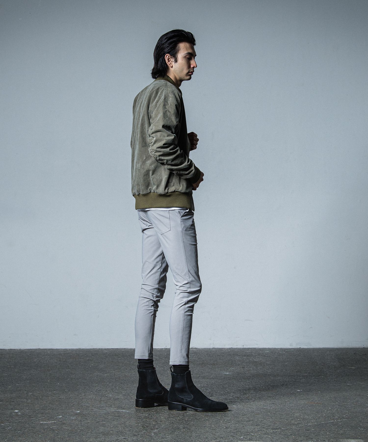 RESOUND CLOTHING - DAVID JACKET / RC33-JK-003 / MA-1 / ヴィンテージカーキ | LUKE