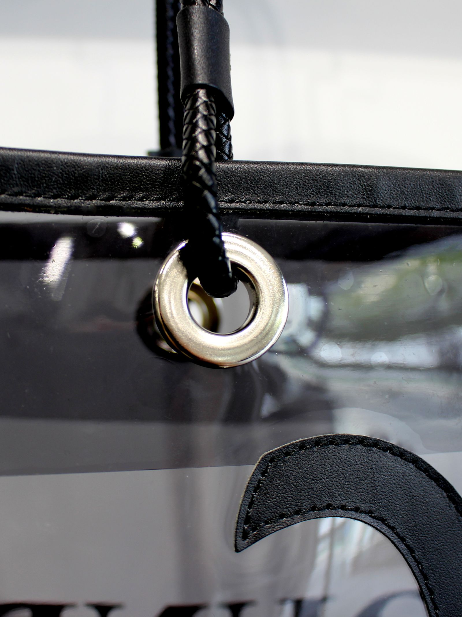 vermilion×RESOUND PVC TOTE BAG / RC33-BAG-002RV / PVCトートバッグ / ブラック