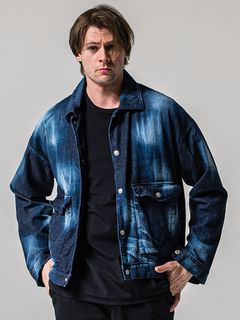 LDENIM AG FLIGHT JACKET / RC39-JK-003 / デニムフライトジャケット / インディゴユーズド (3月中旬入荷予定)