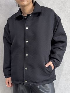 FUR COACH JK / RC38-JK-005 / キルティングファーコーチジャケット / ブラック