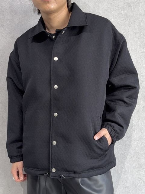 FUR COACH JK / RC38-JK-005 / キルティングファーコーチジャケット / ブラック