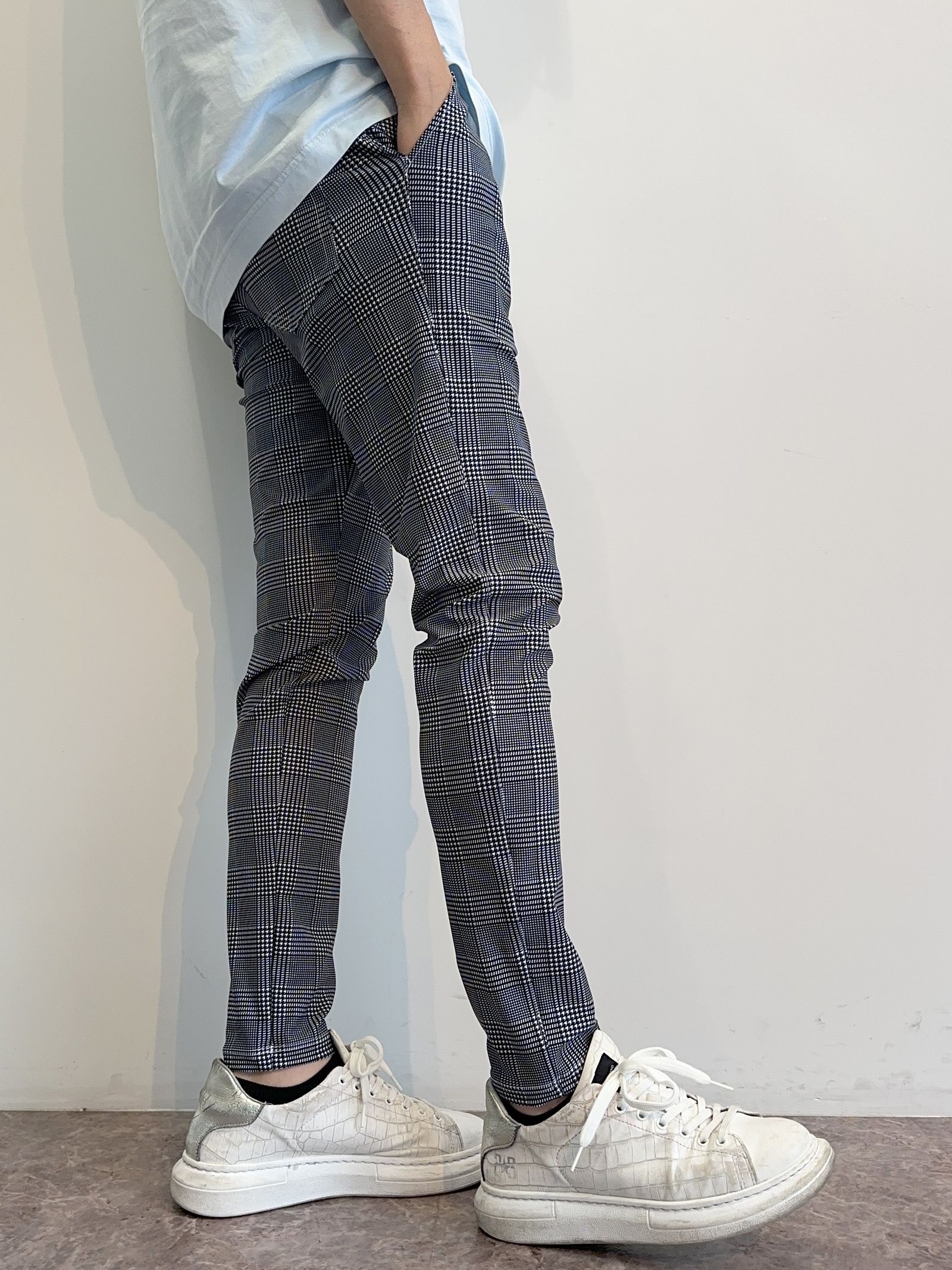 RESOUND CLOTHING - CHRIS EASY CHECK PANTS / RC28-ST-016 / チェック