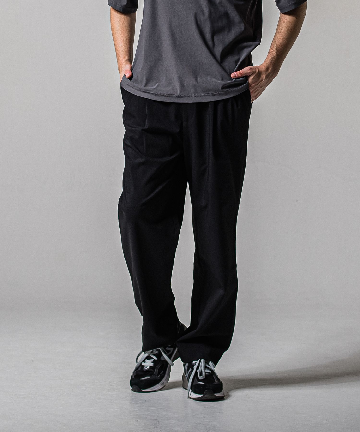 BEN PANTS / RC39-ST-038 / スーパーワイドパンツ / ブラック (1月中旬入荷予定)