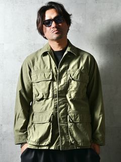 BDU PB JK / DP1-JK-003 / BDUミリタリージャケット / カーキ (2月中旬入荷予定)
