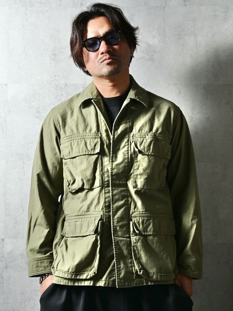 BDU PB JK / DP1-JK-003 / BDUミリタリージャケット / カーキ (2月中旬入荷予定)